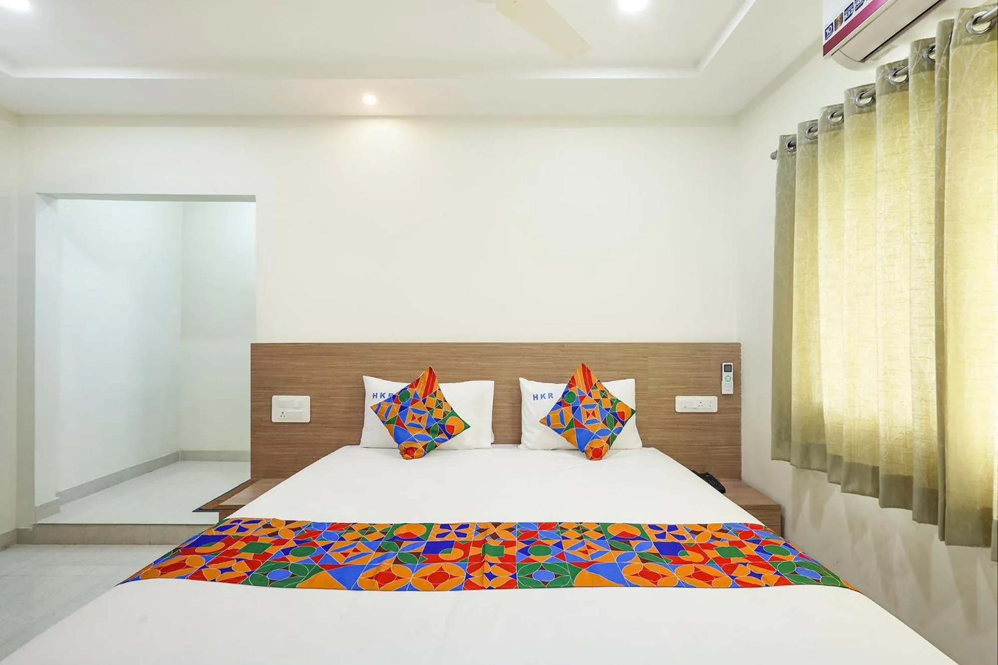 Bed in FabHotel Karthikeya Residency - Tirupati Bus Stand - 900m