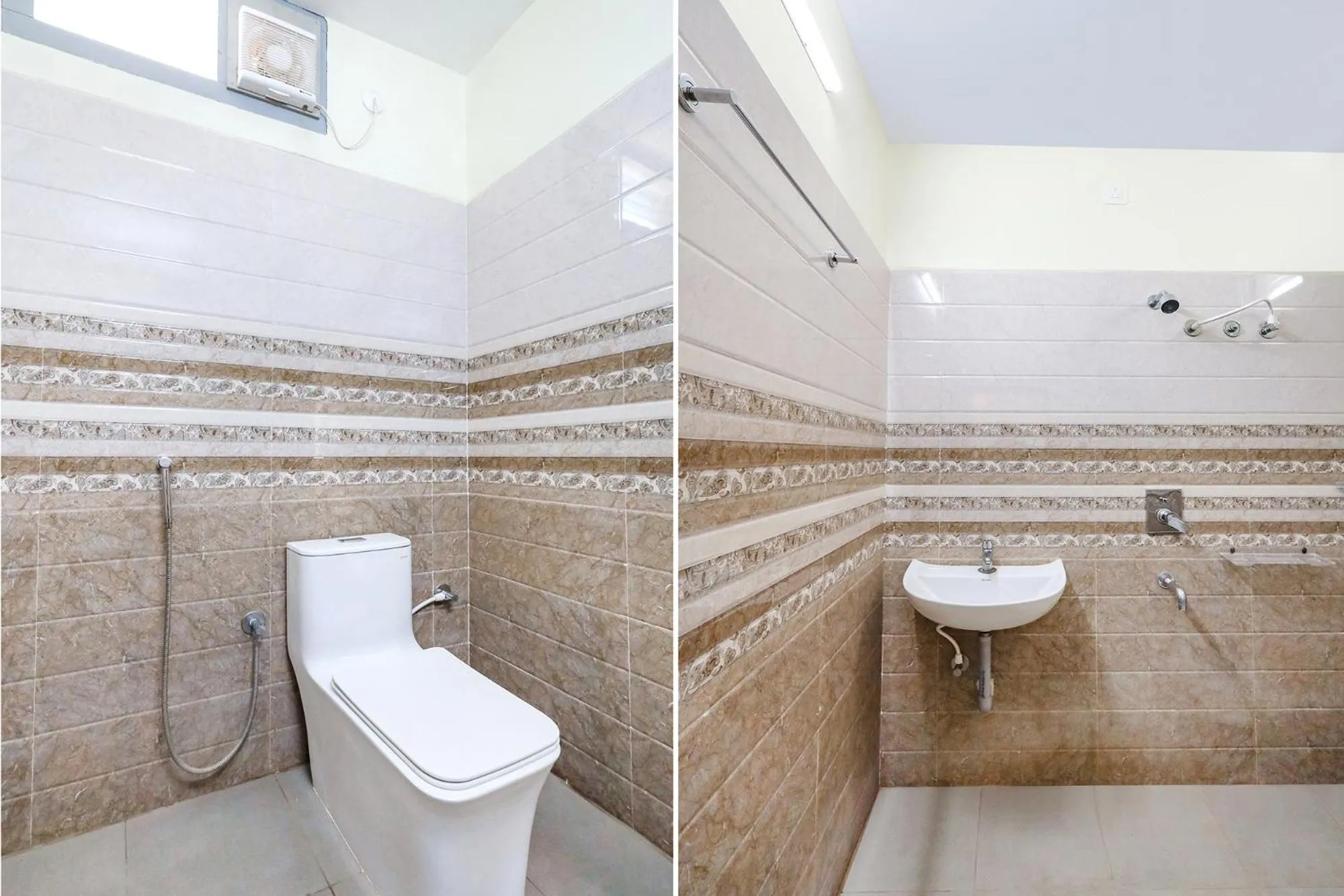 Bathroom in FabHotel Karthikeya Residency - Tirupati Bus Stand - 900m