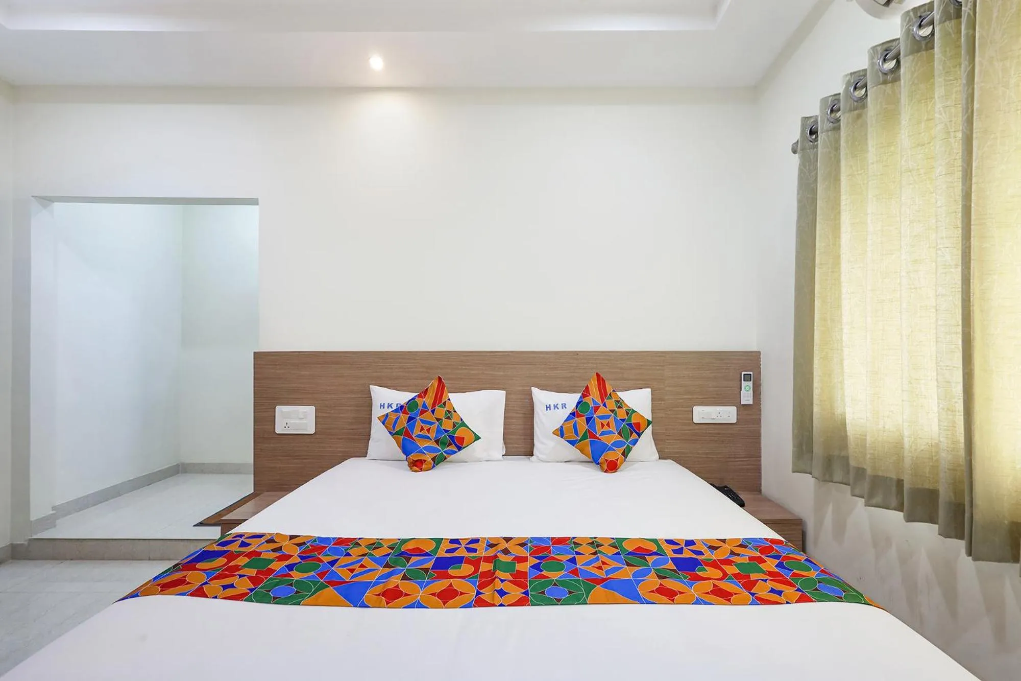 Bed in FabHotel Karthikeya Residency - Tirupati Bus Stand - 900m