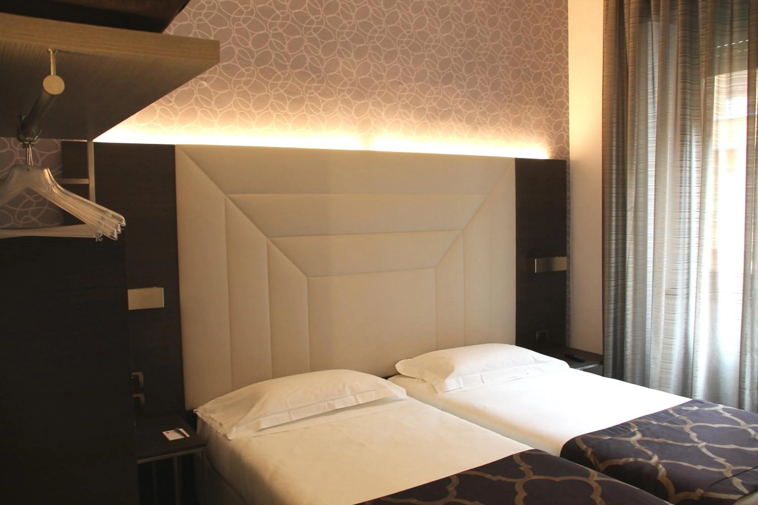 Bed in Hotel Soperga