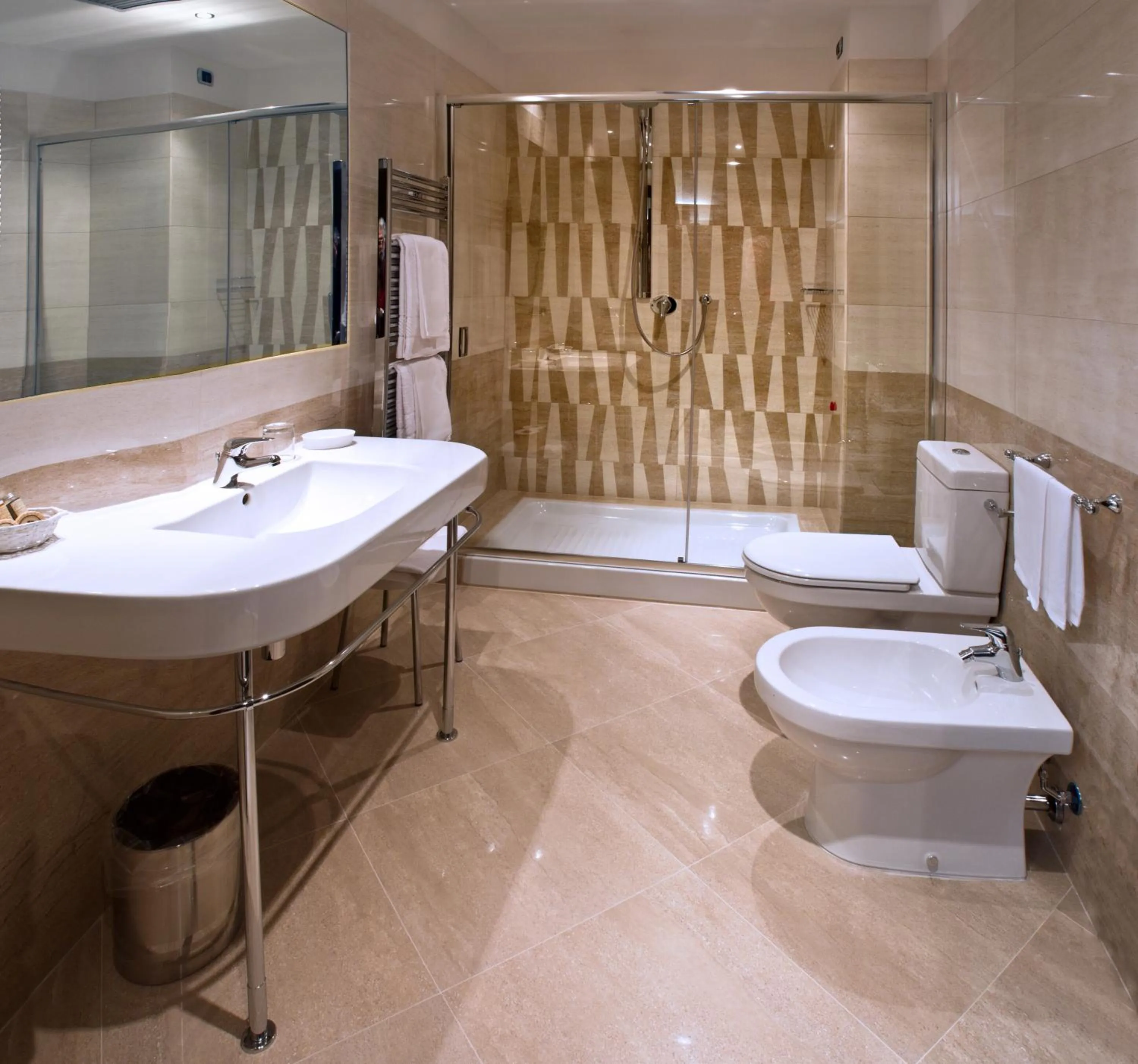 Bathroom in Hotel Soperga