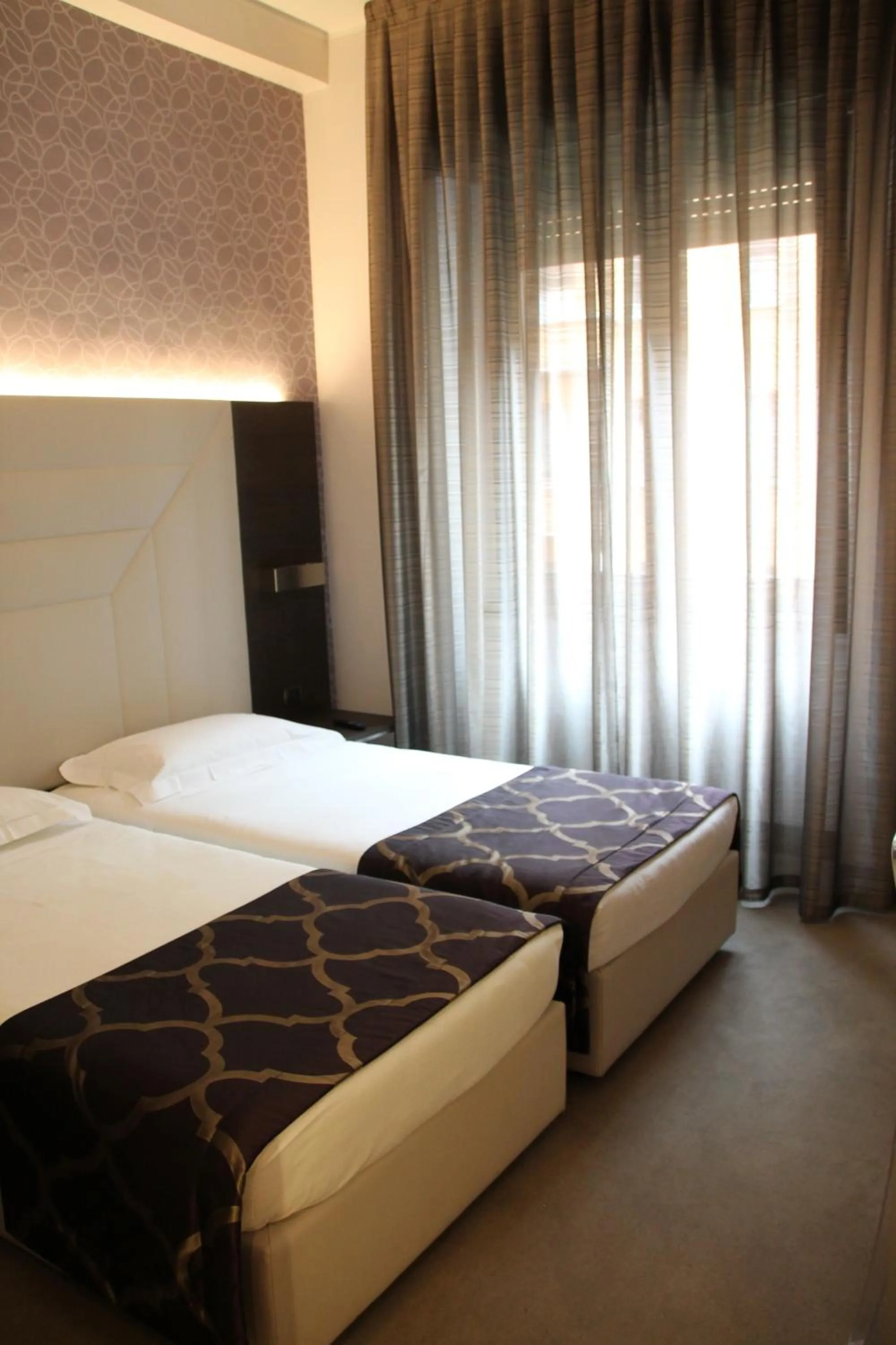 Bed in Hotel Soperga