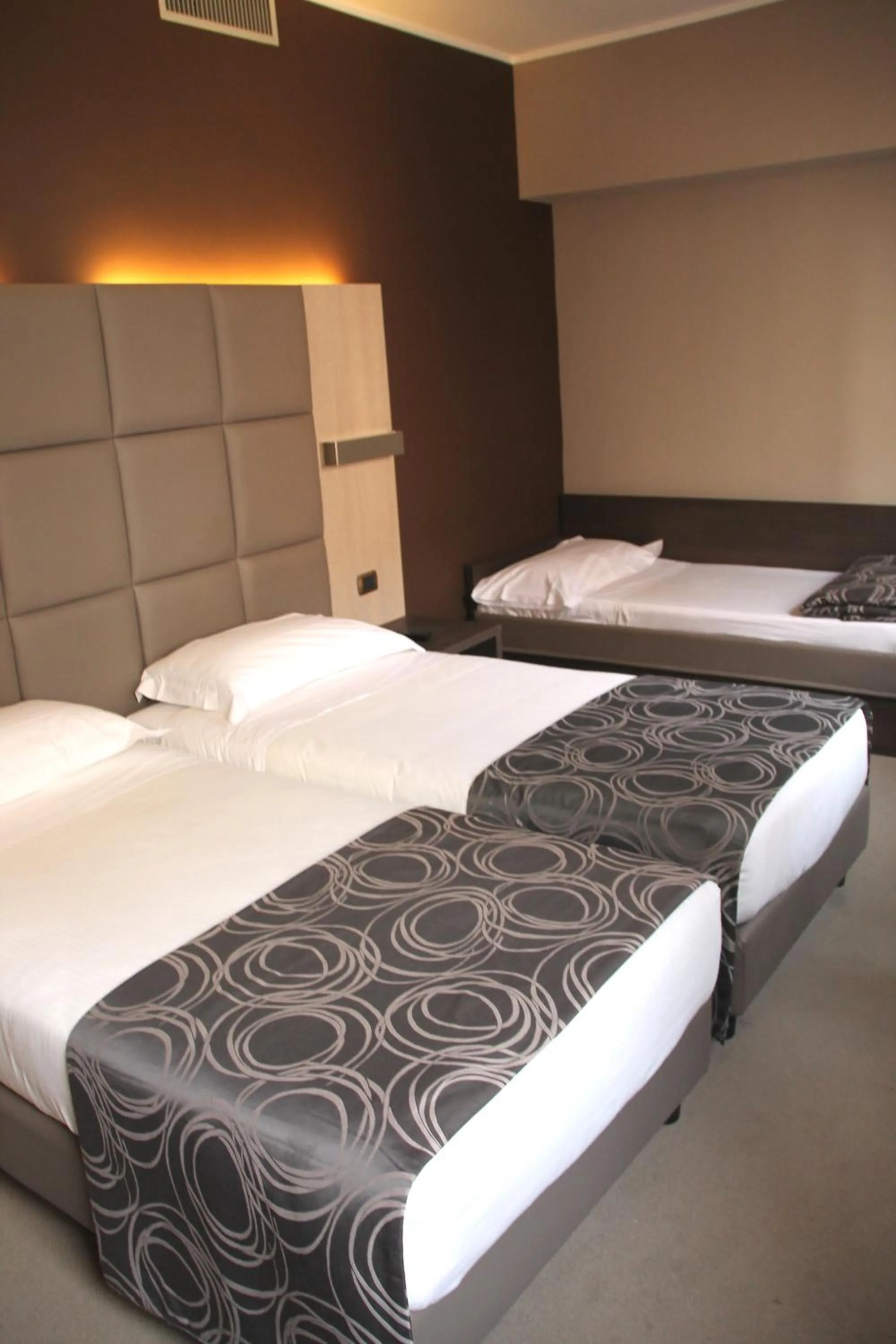 Bed in Hotel Soperga