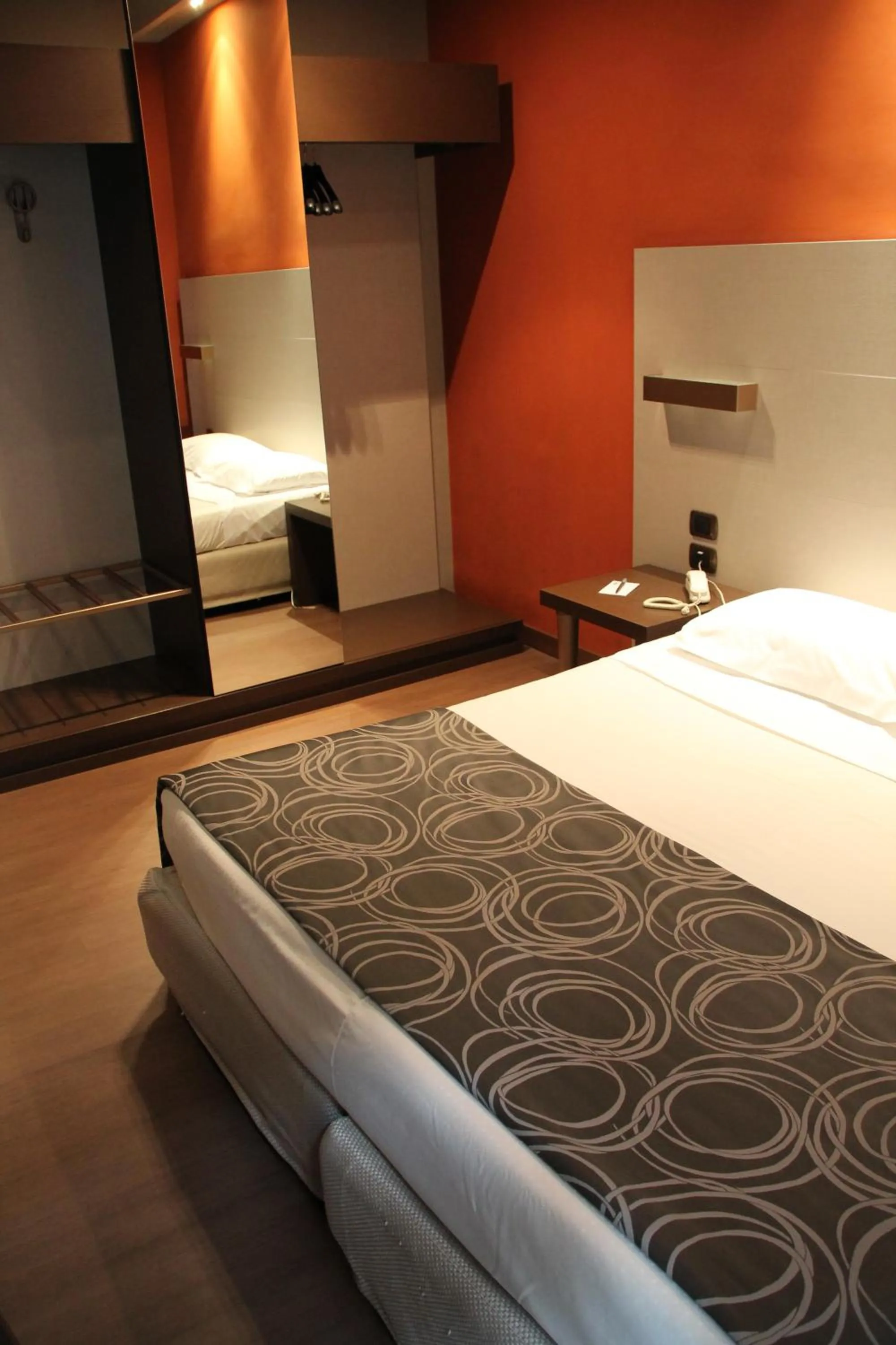 Bed in Hotel Soperga