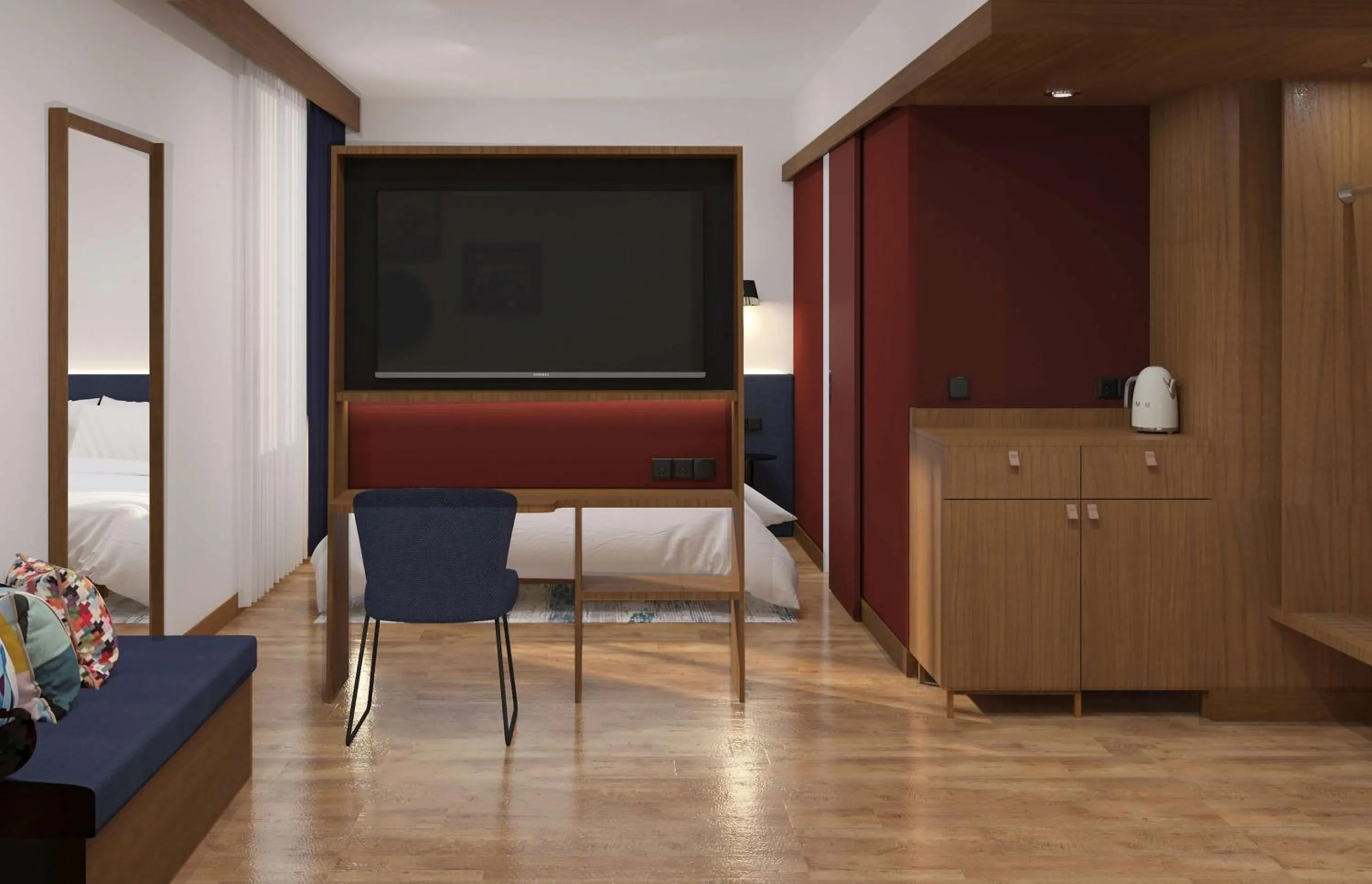 Bedroom in Hampton By Hilton Istanbul Airport, Arnavutkoy