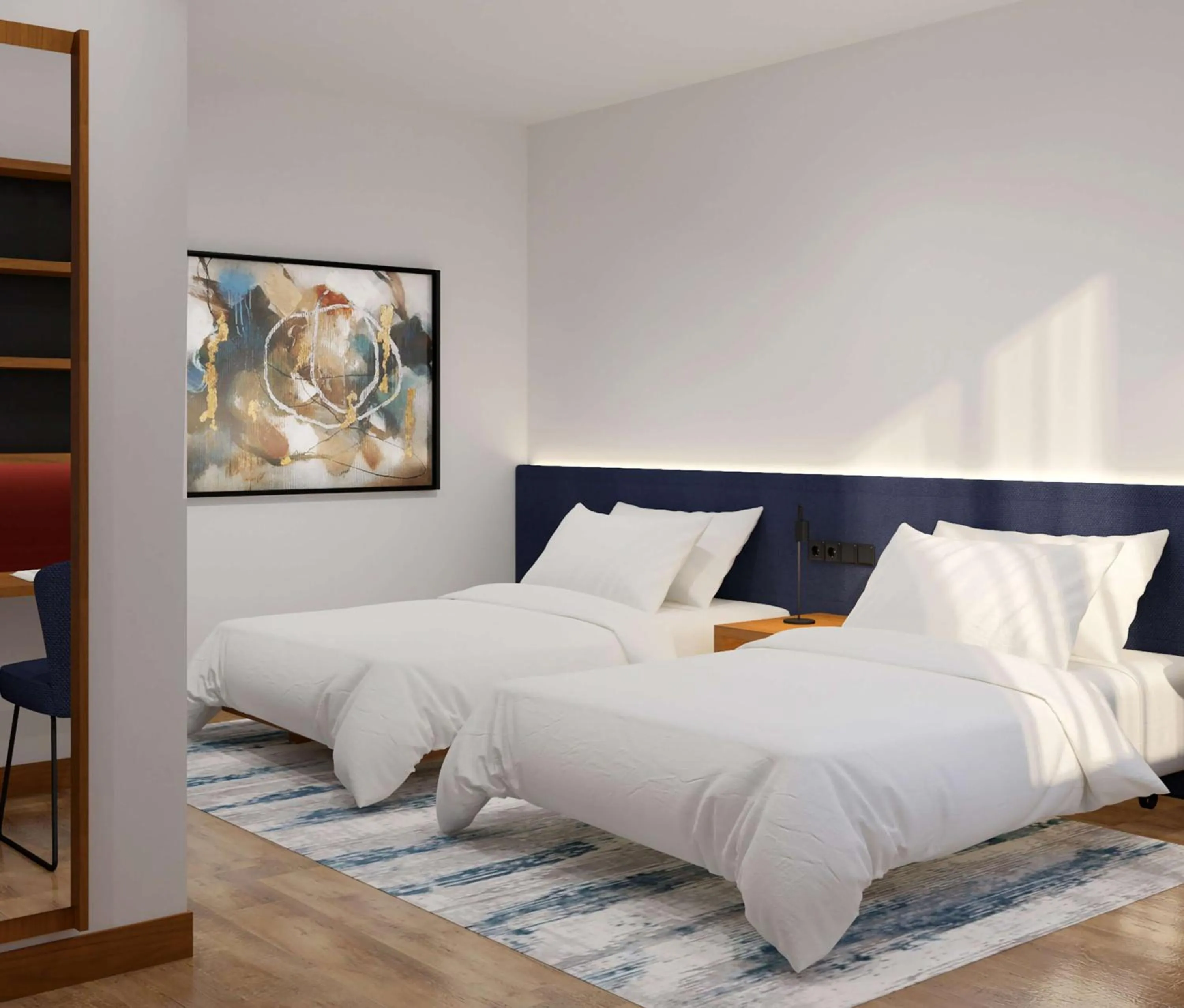 Bed in Hampton By Hilton Istanbul Airport, Arnavutkoy