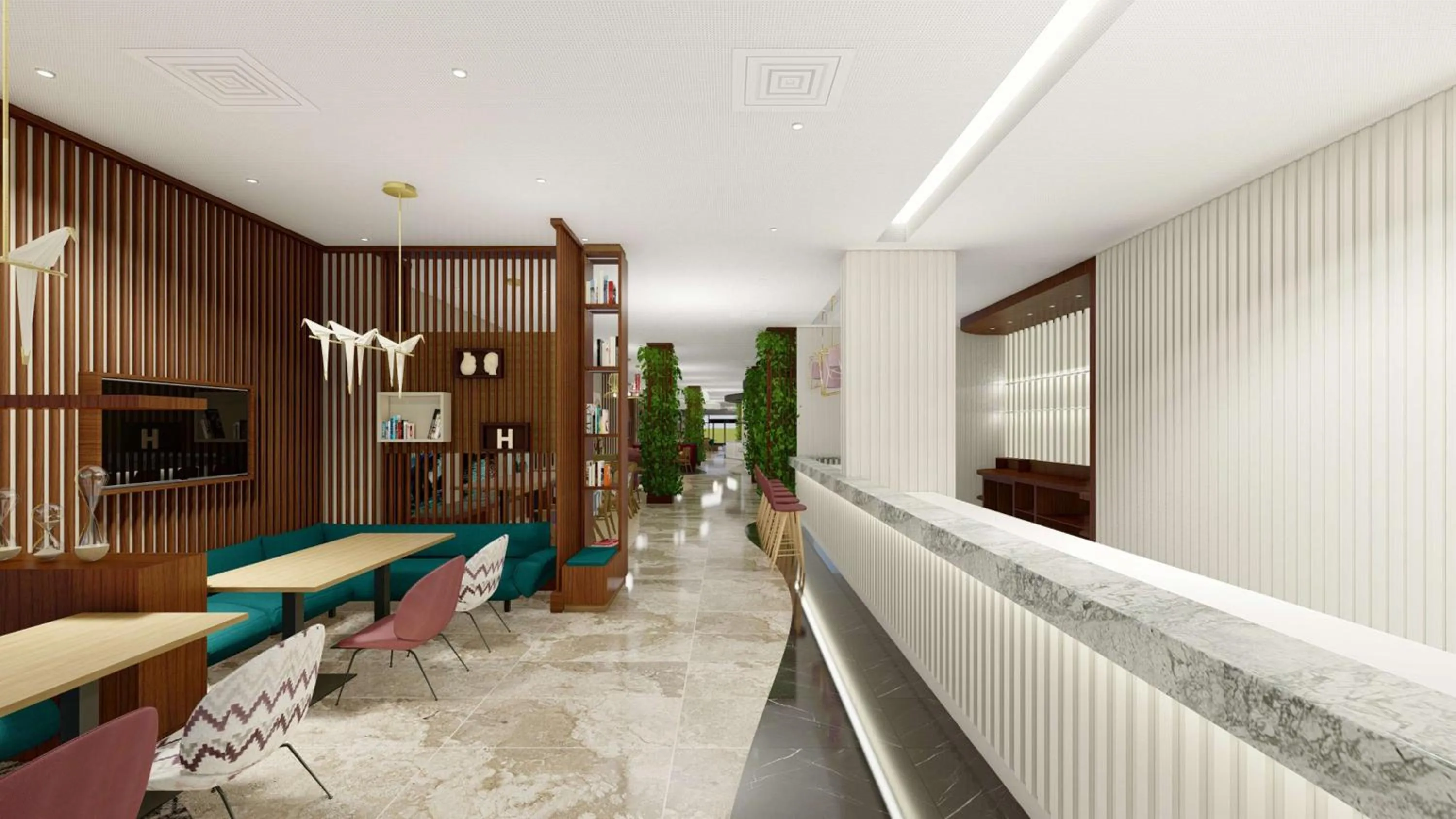 Lobby or reception in Hampton By Hilton Istanbul Airport, Arnavutkoy