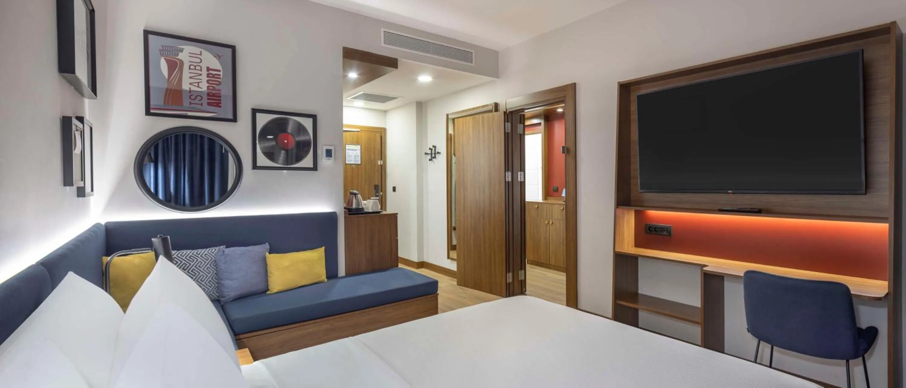 Bed in Hampton By Hilton Istanbul Airport, Arnavutkoy