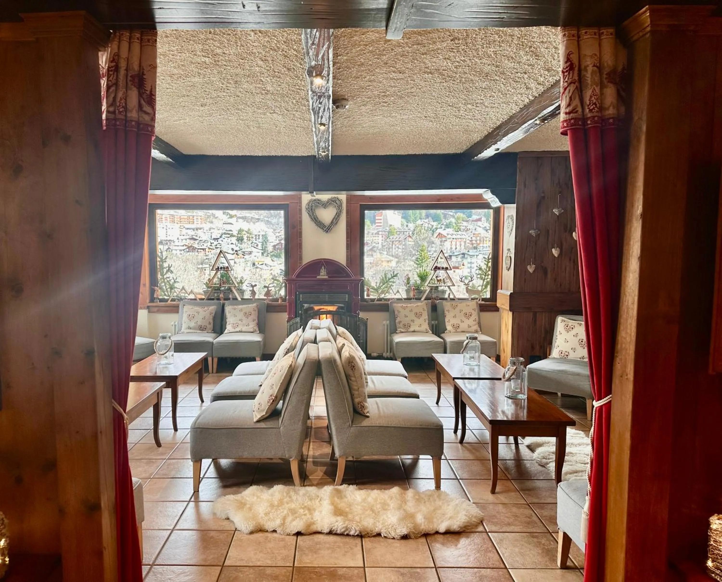 Communal lounge/ TV room in Hotel Stella Del Nord