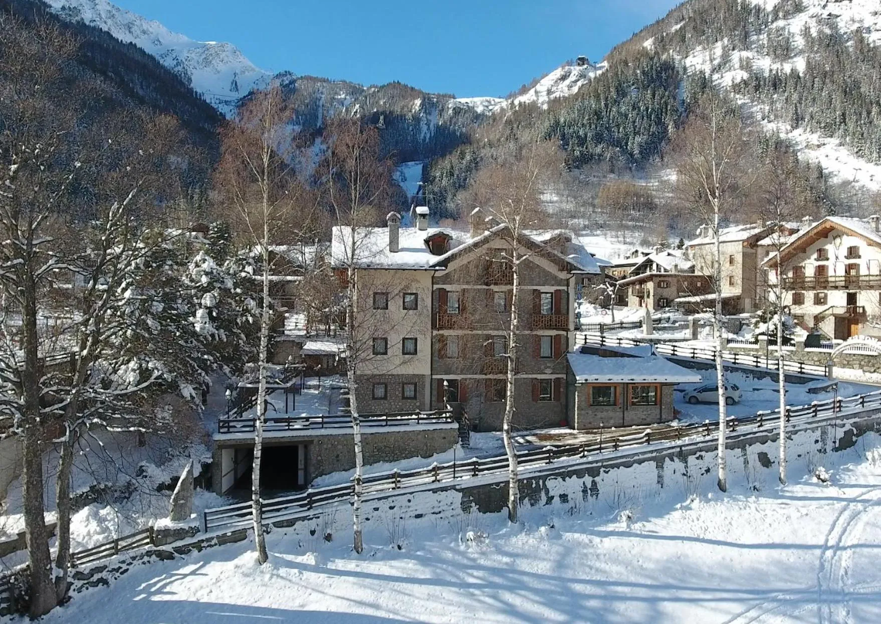Property building in Hotel Stella Del Nord
