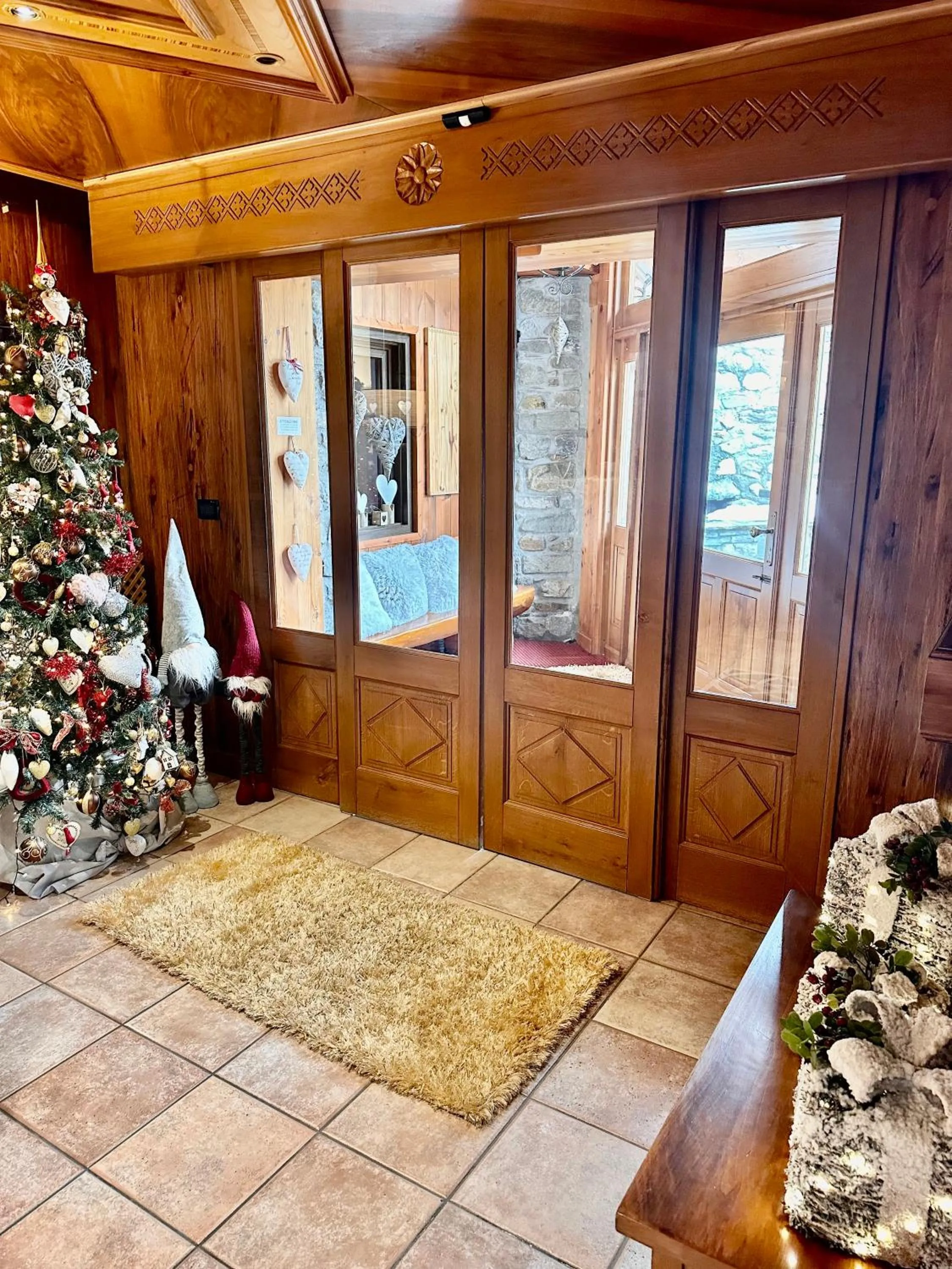 Decorative detail in Hotel Stella Del Nord