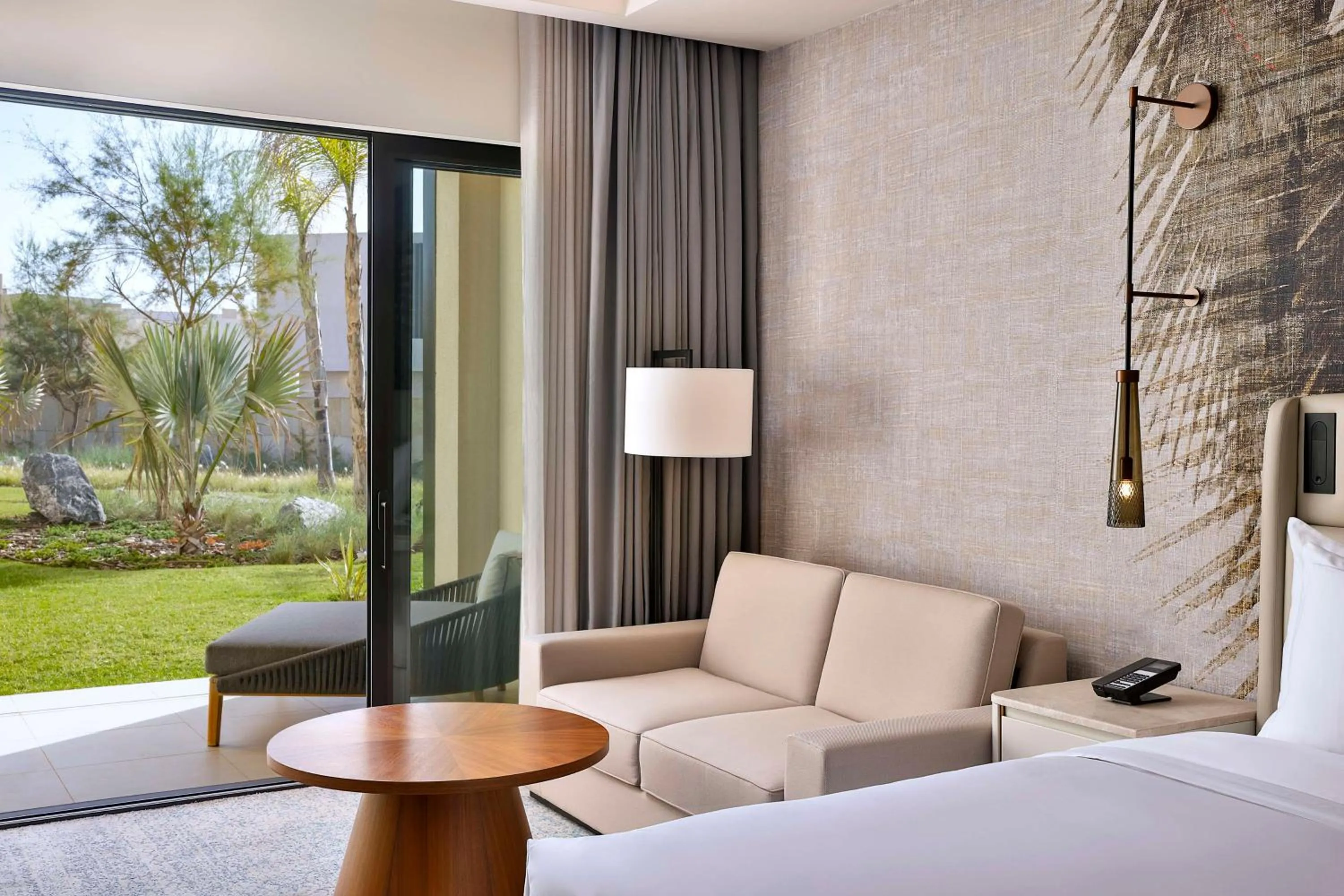 View (from property/room), Bed in Conrad Rabat Arzana