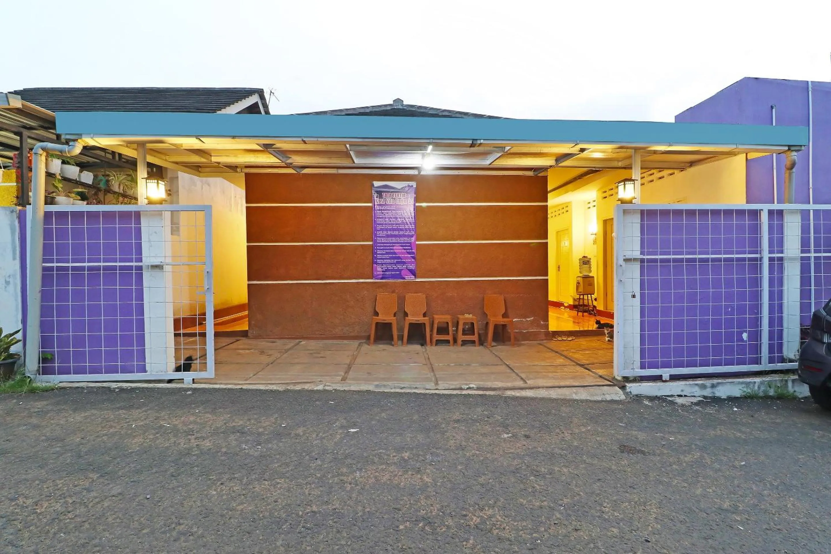 Facade/entrance in OYO Life 91504 De Vila Ungu Syariah