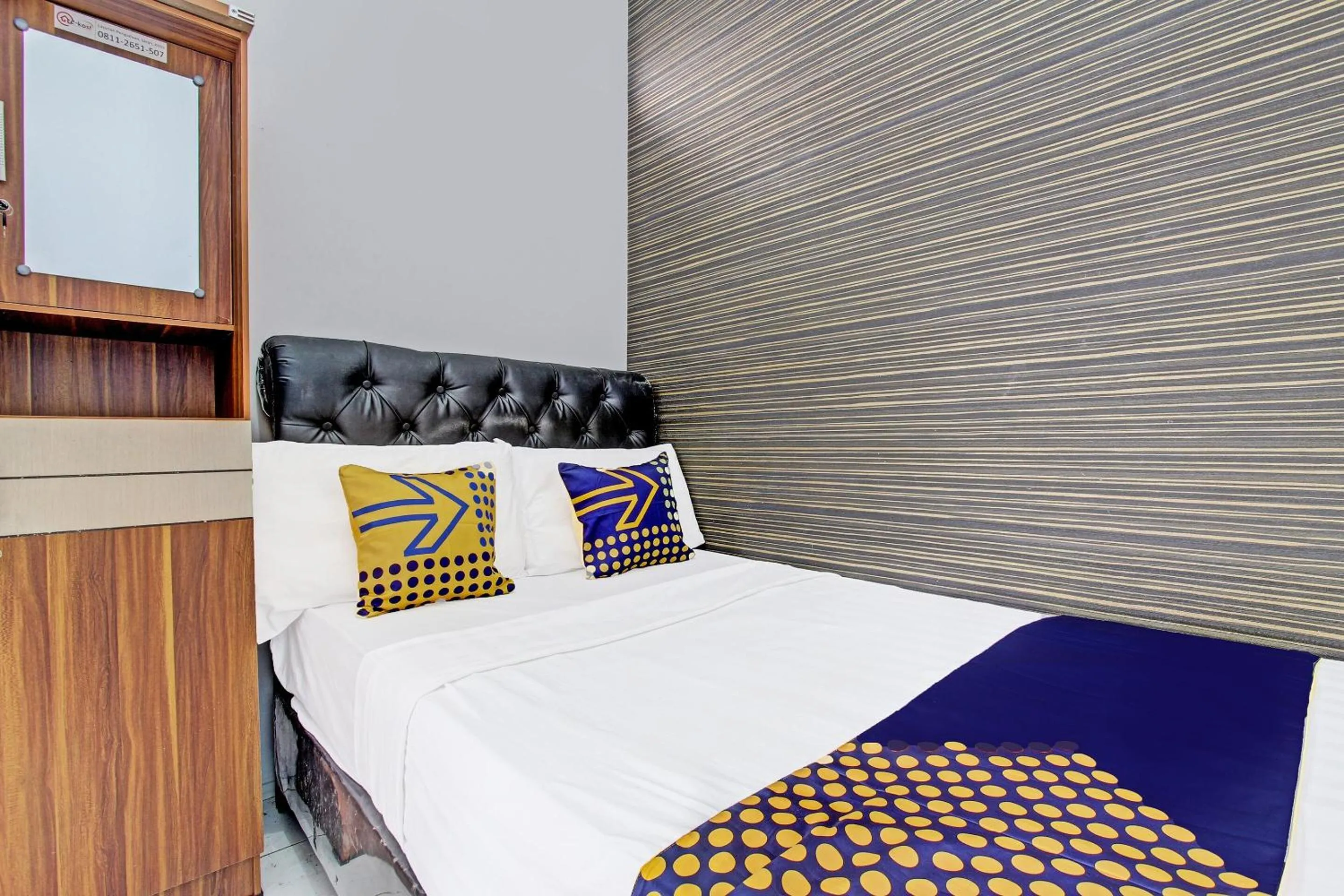 Bedroom in OYO Life 91523 Kenari Guesthouse