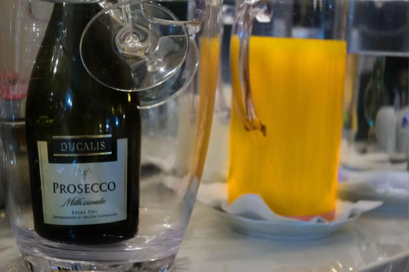 Food and drinks in Hotel San Giorgio