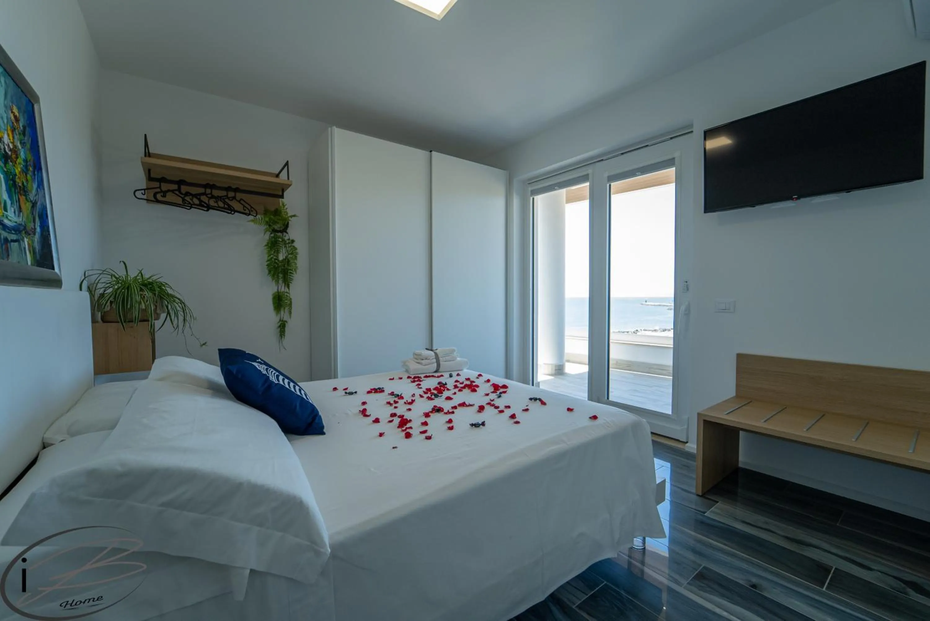 Bed in I Bordin Home