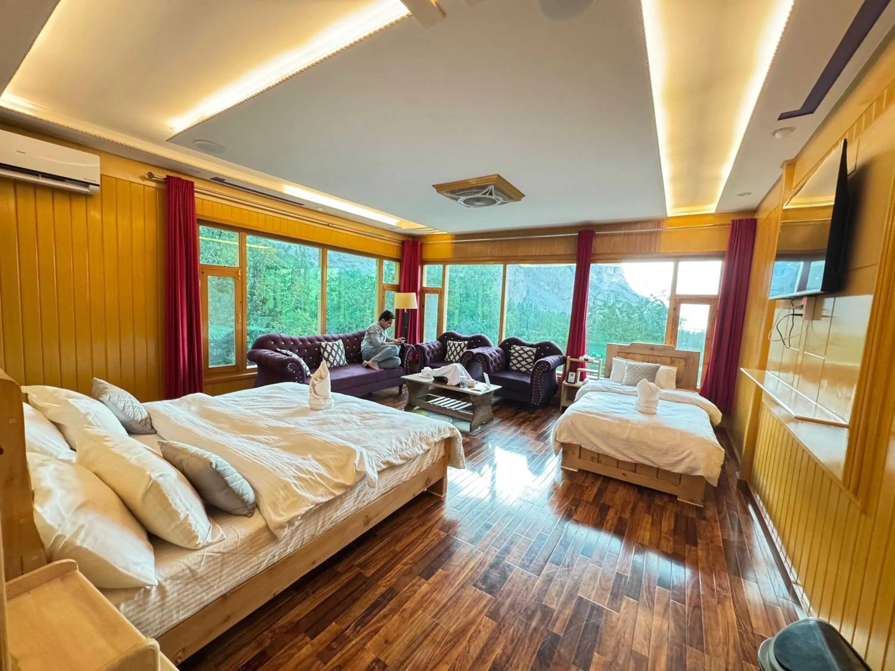 Bed in North Palace Khaplu