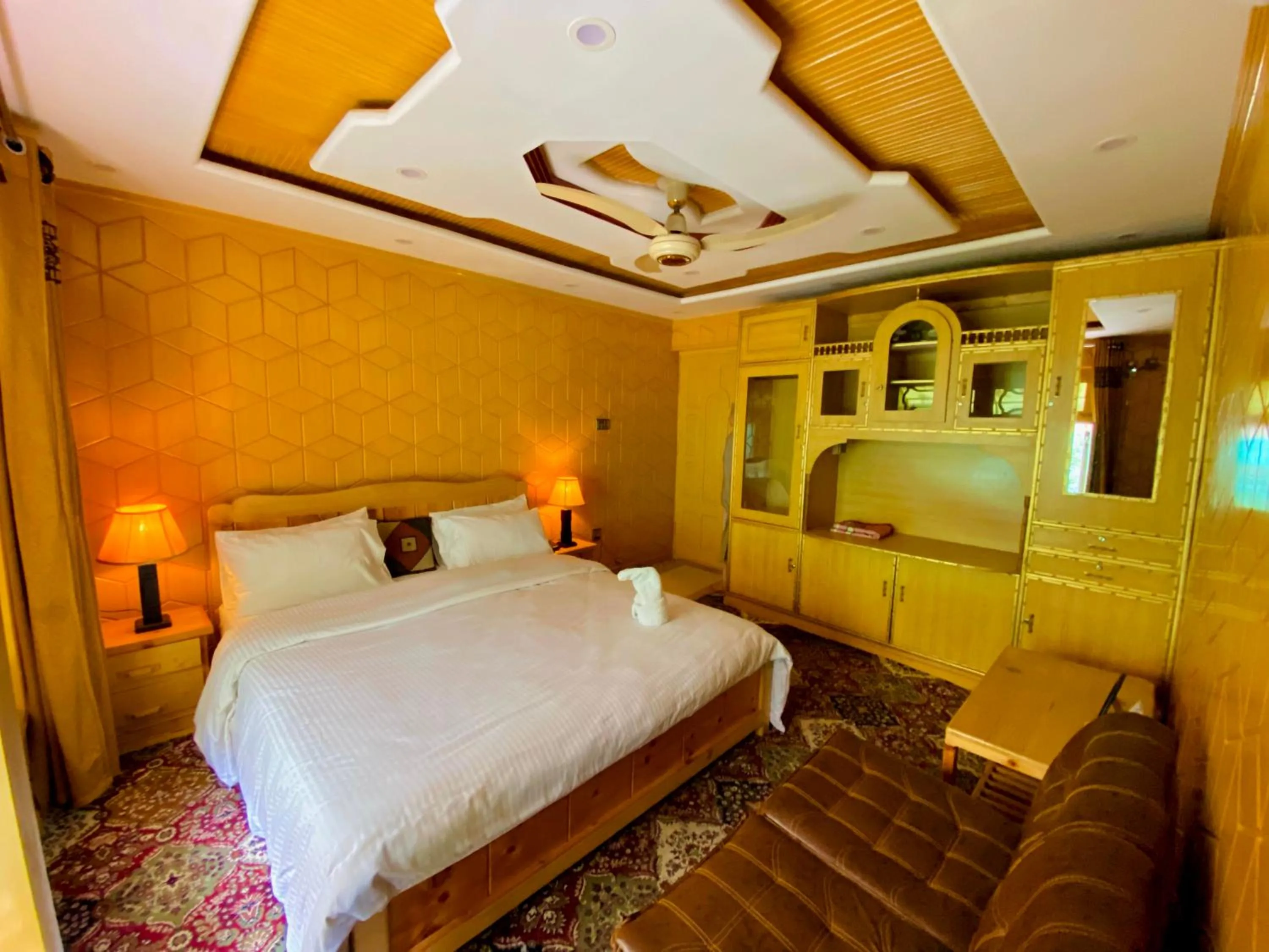 Bed in North Palace Khaplu