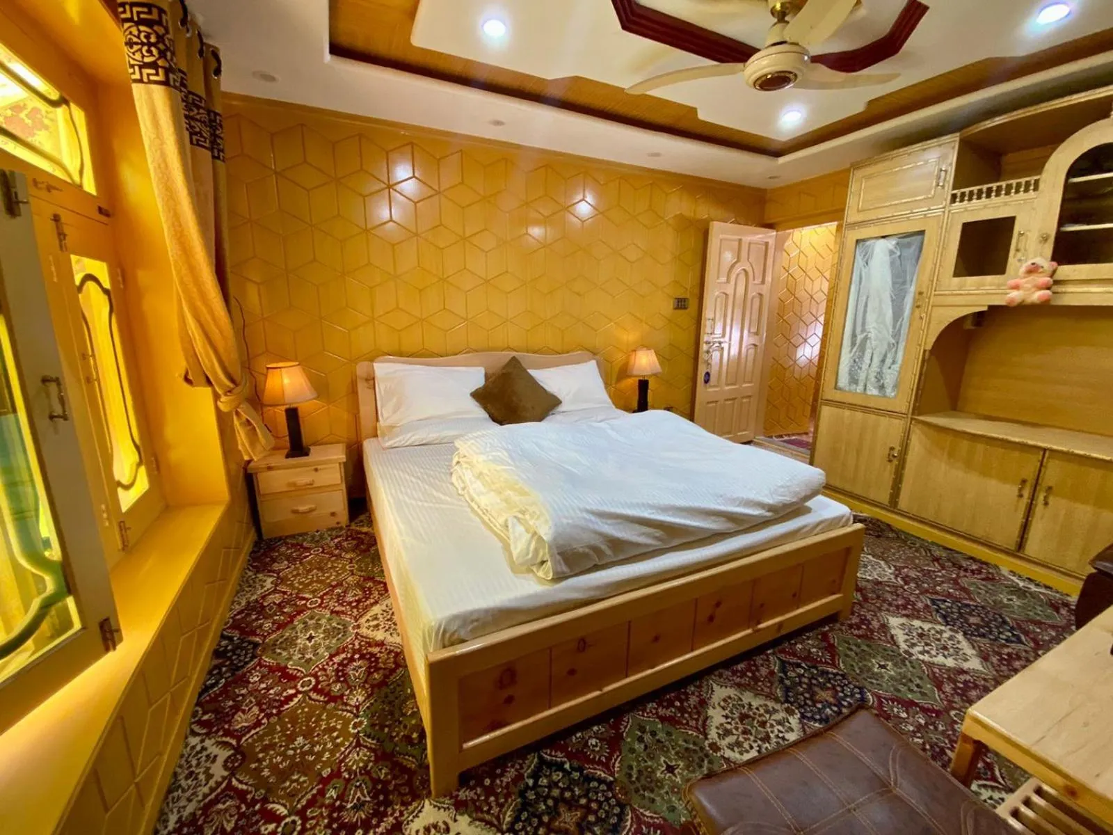 Bed in North Palace Khaplu