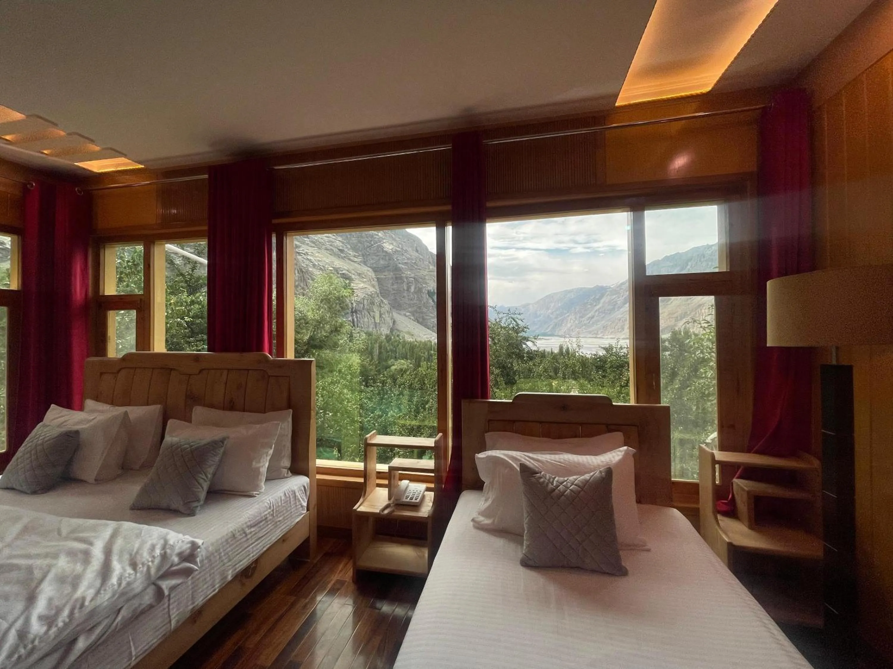 Bed in North Palace Khaplu