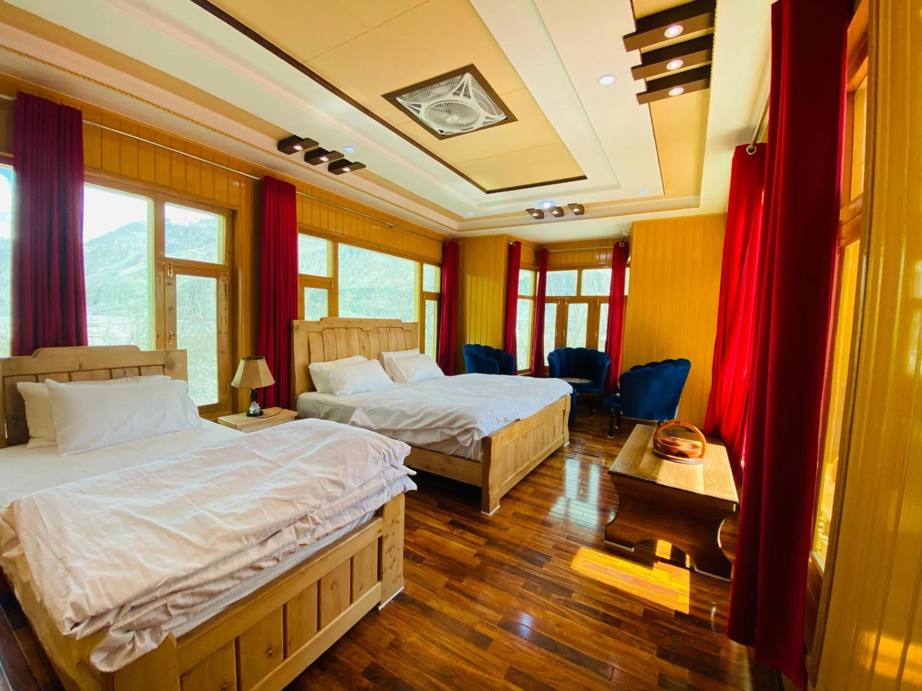 Bed in North Palace Khaplu