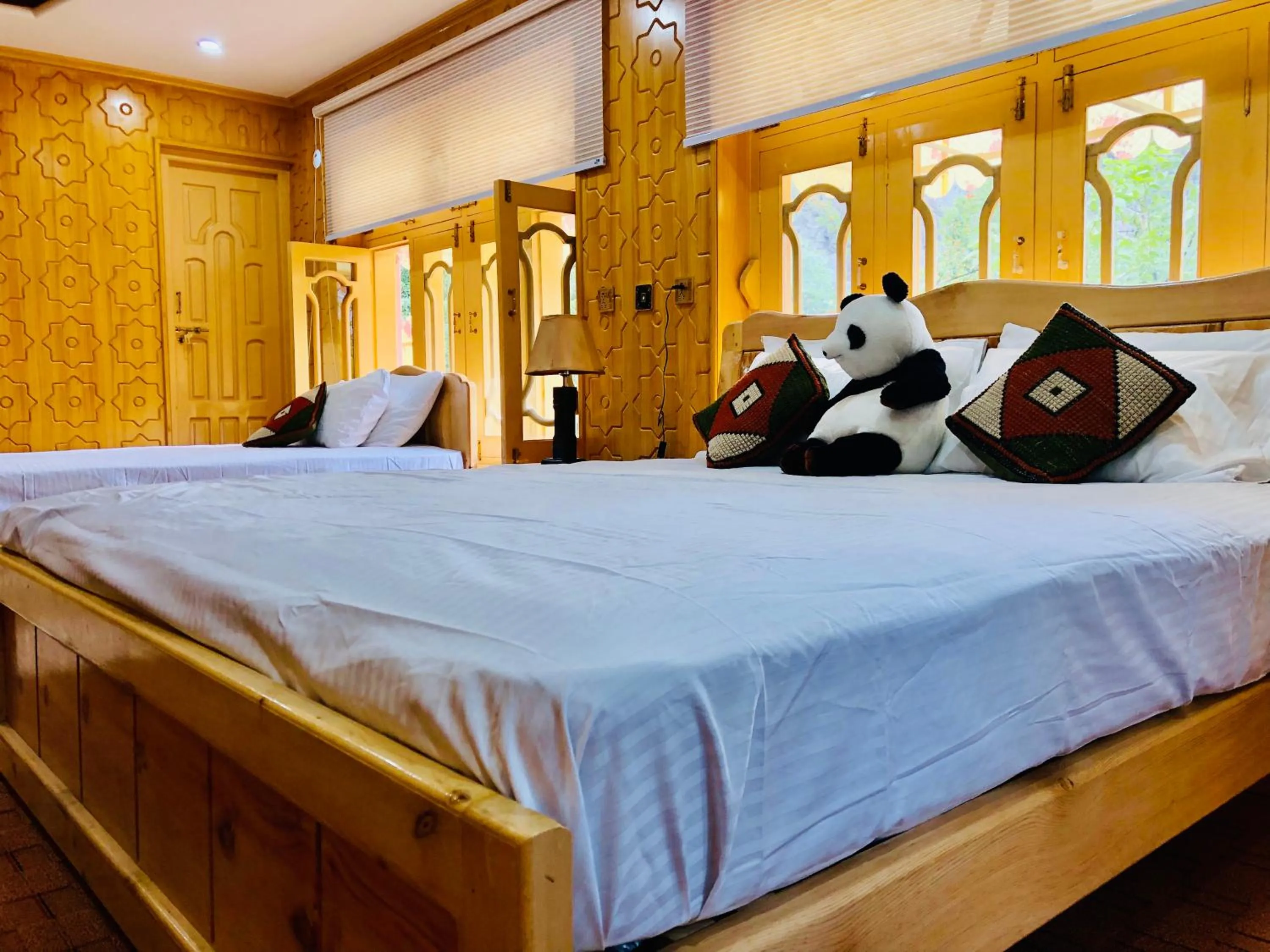 Bed in North Palace Khaplu