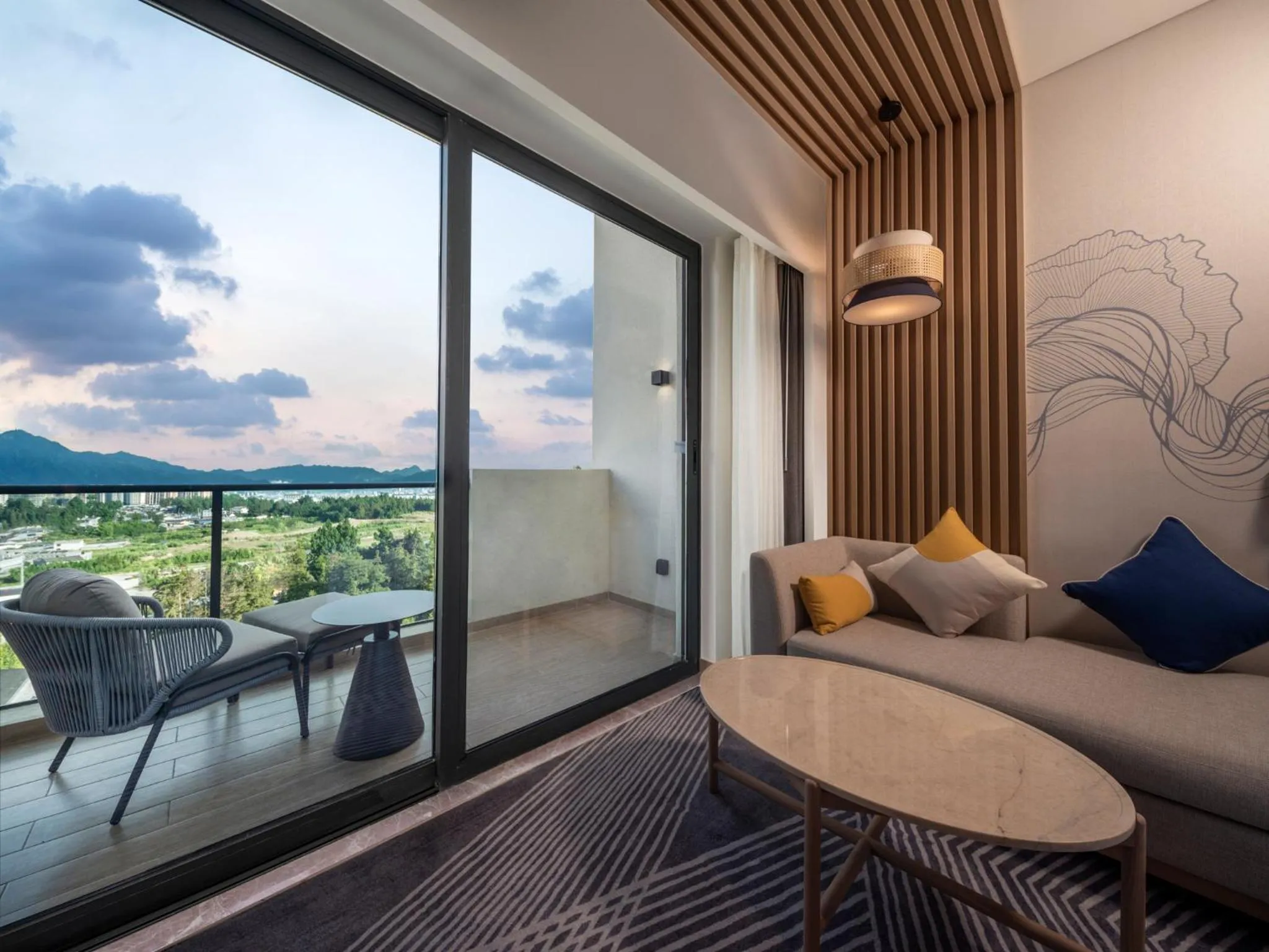 Balcony/Terrace in Holiday Inn Express Tengchong Hot-Spring by IHG