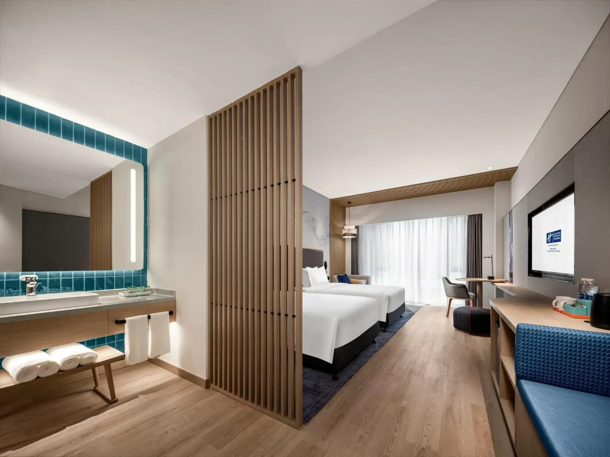 Standard Twin Room in Holiday Inn Express Tengchong Hot-Spring by IHG Standard Twin Room in Holiday Inn Express Tengchong Hot-Spring by IHG