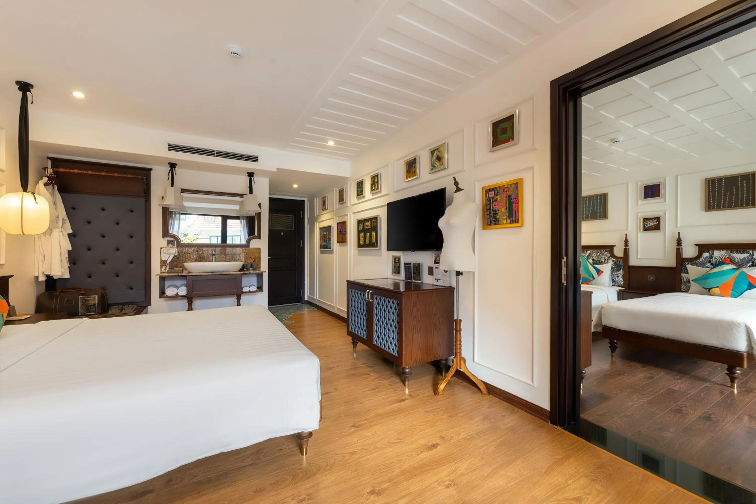 Bedroom, Bed in Son Hoi An Boutique Hotel & Spa