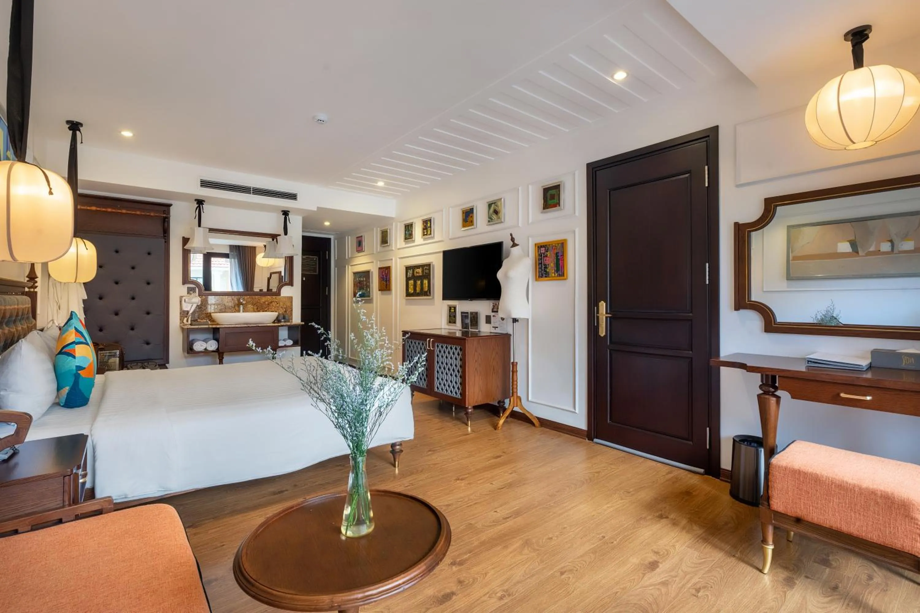 Bedroom, Bed in Son Hoi An Boutique Hotel & Spa