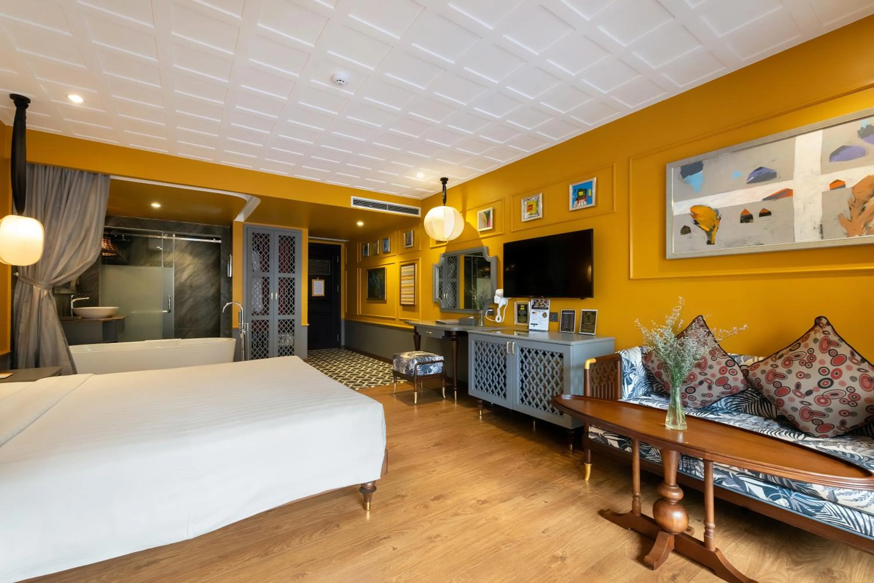 Bedroom, Bed in Son Hoi An Boutique Hotel & Spa