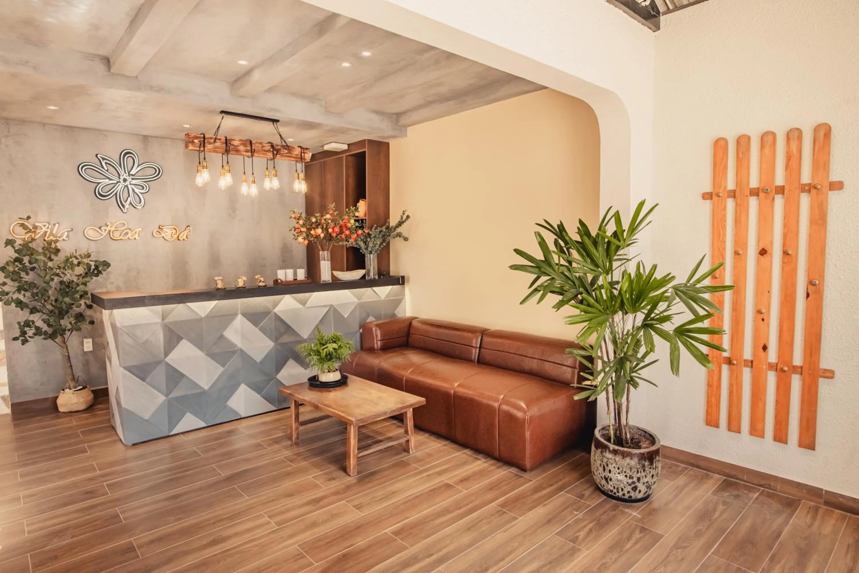 Lobby or reception in Villa Hoa Da