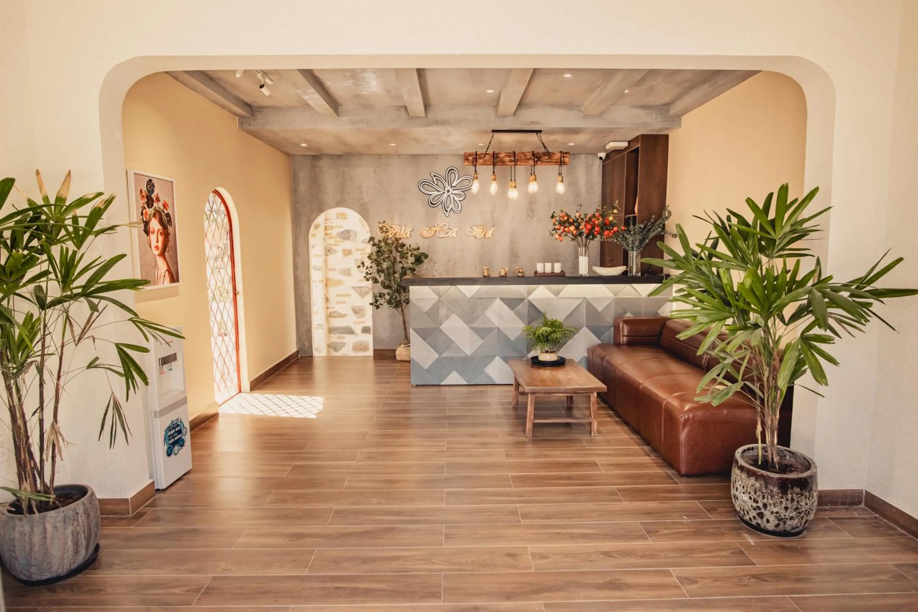 Living room in Villa Hoa Da