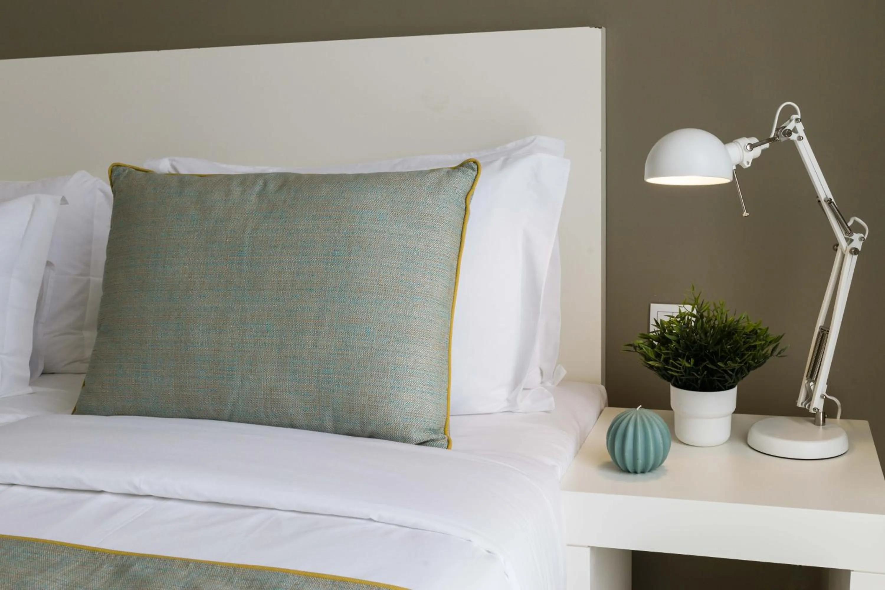 Bed in Oasis Tarrafal Alfandega Suites