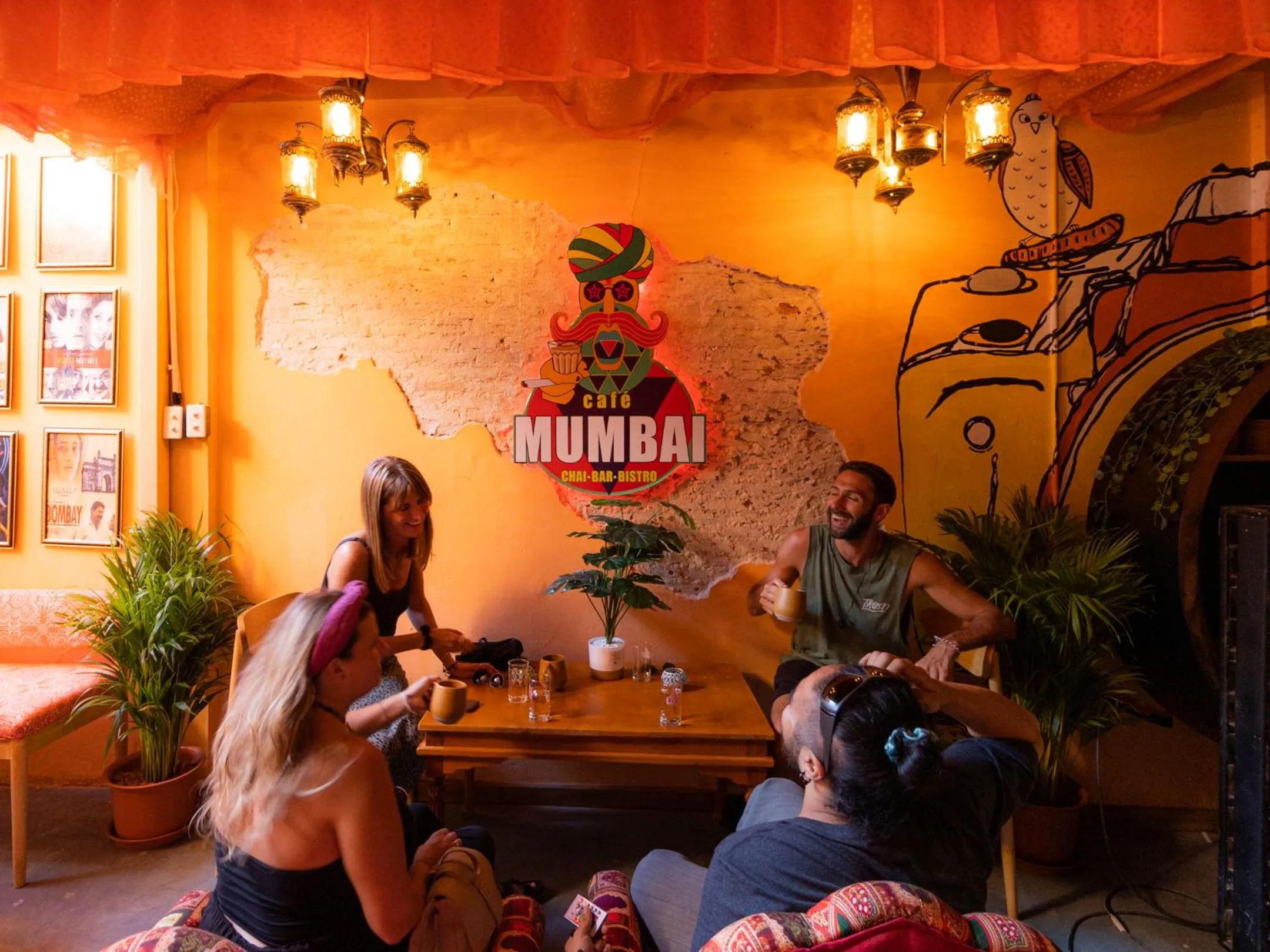 People in Khao San Social Capsule Hostel