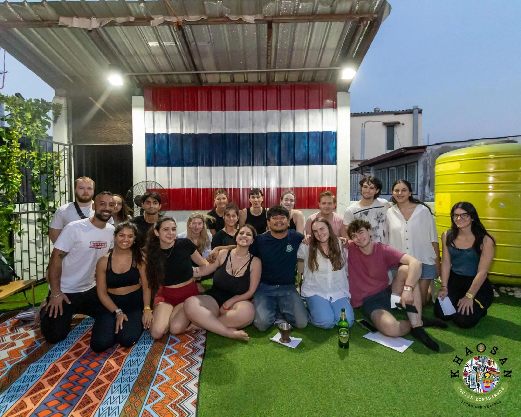 Balcony/Terrace in Khao San Social Capsule Hostel