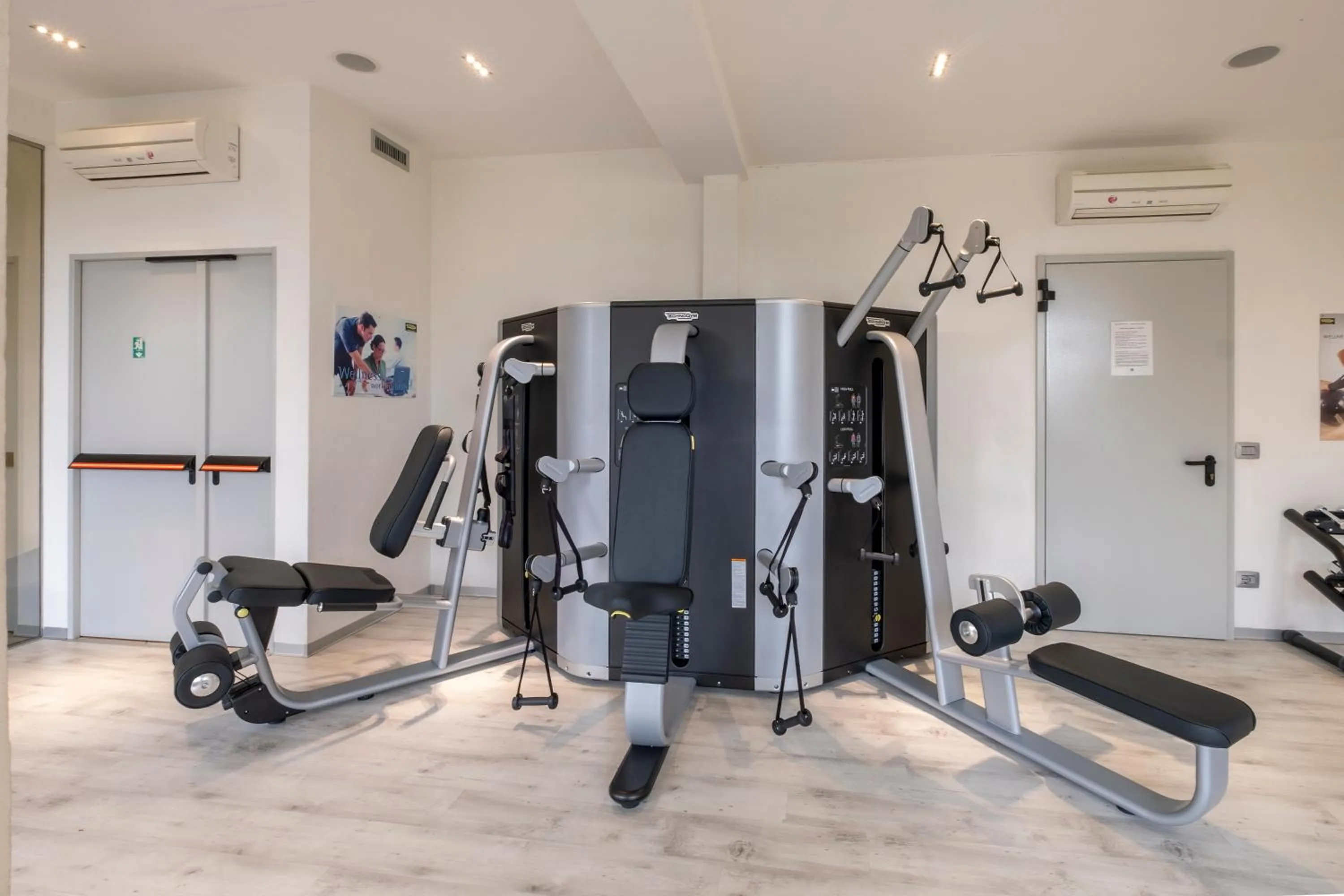 Fitness centre/facilities in Hotel Le Palme