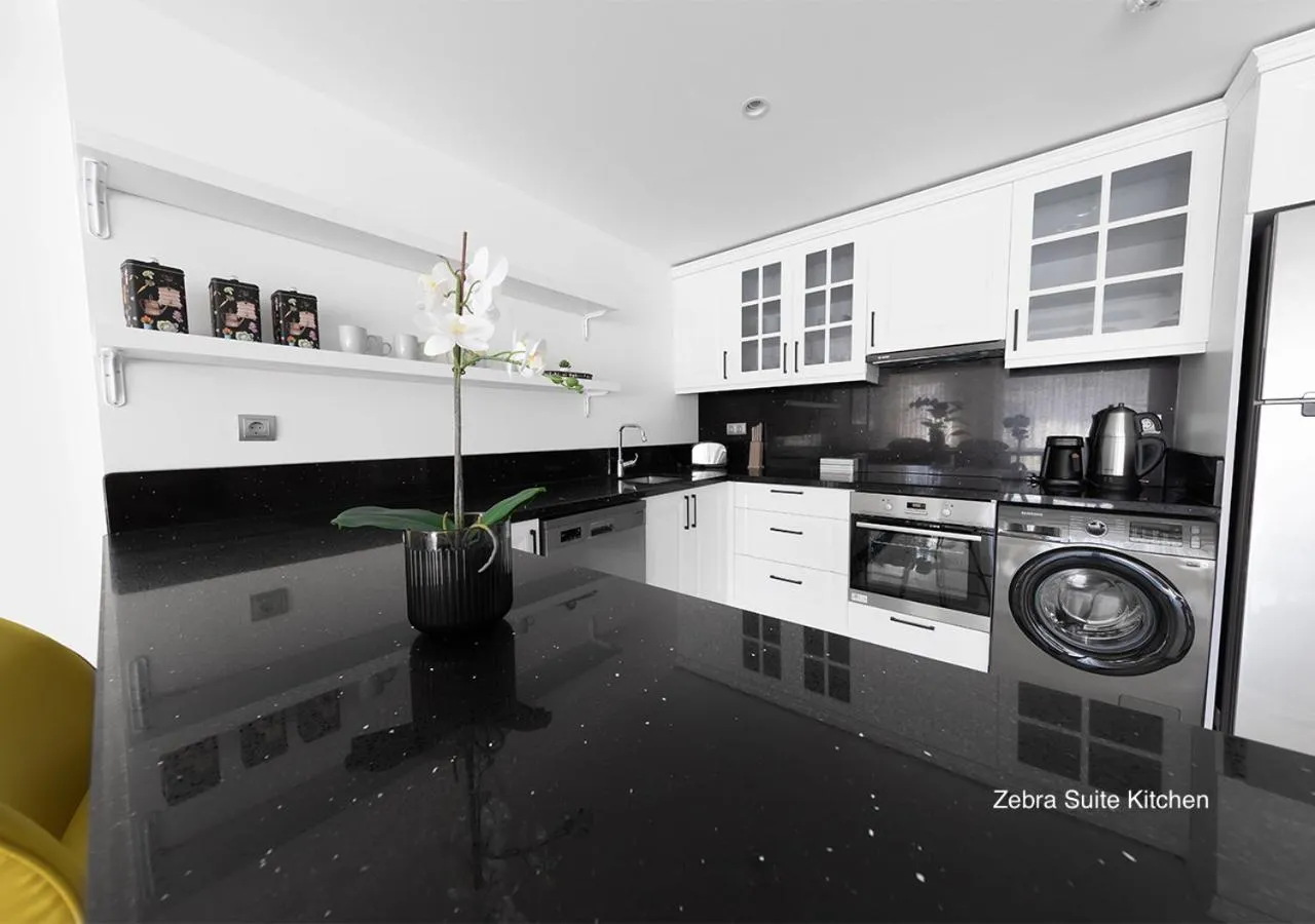 Kitchen or kitchenette in Luxury Suites by NOK ISTANBUL NISANTASI