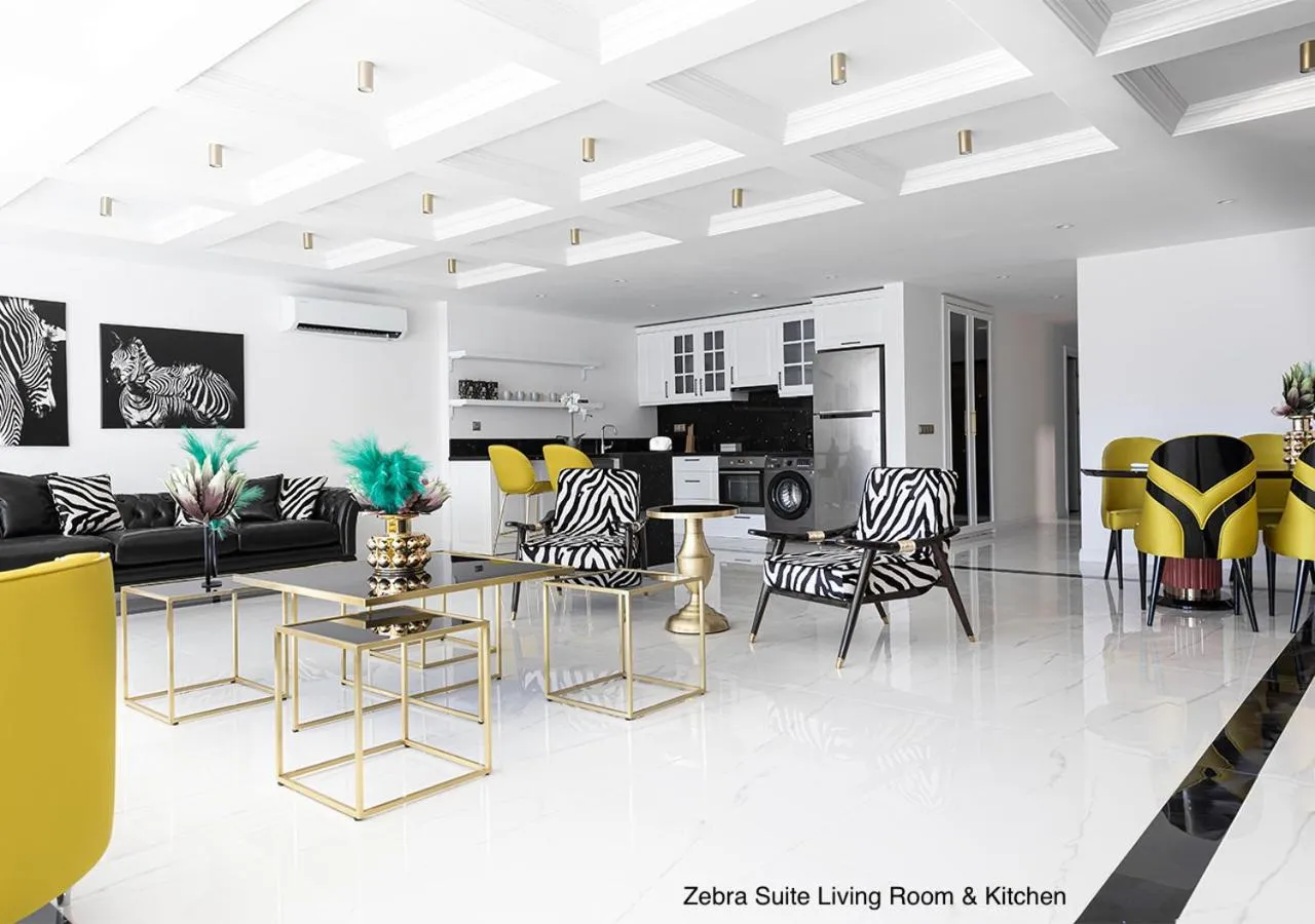 Living room in Luxury Suites by NOK ISTANBUL NISANTASI