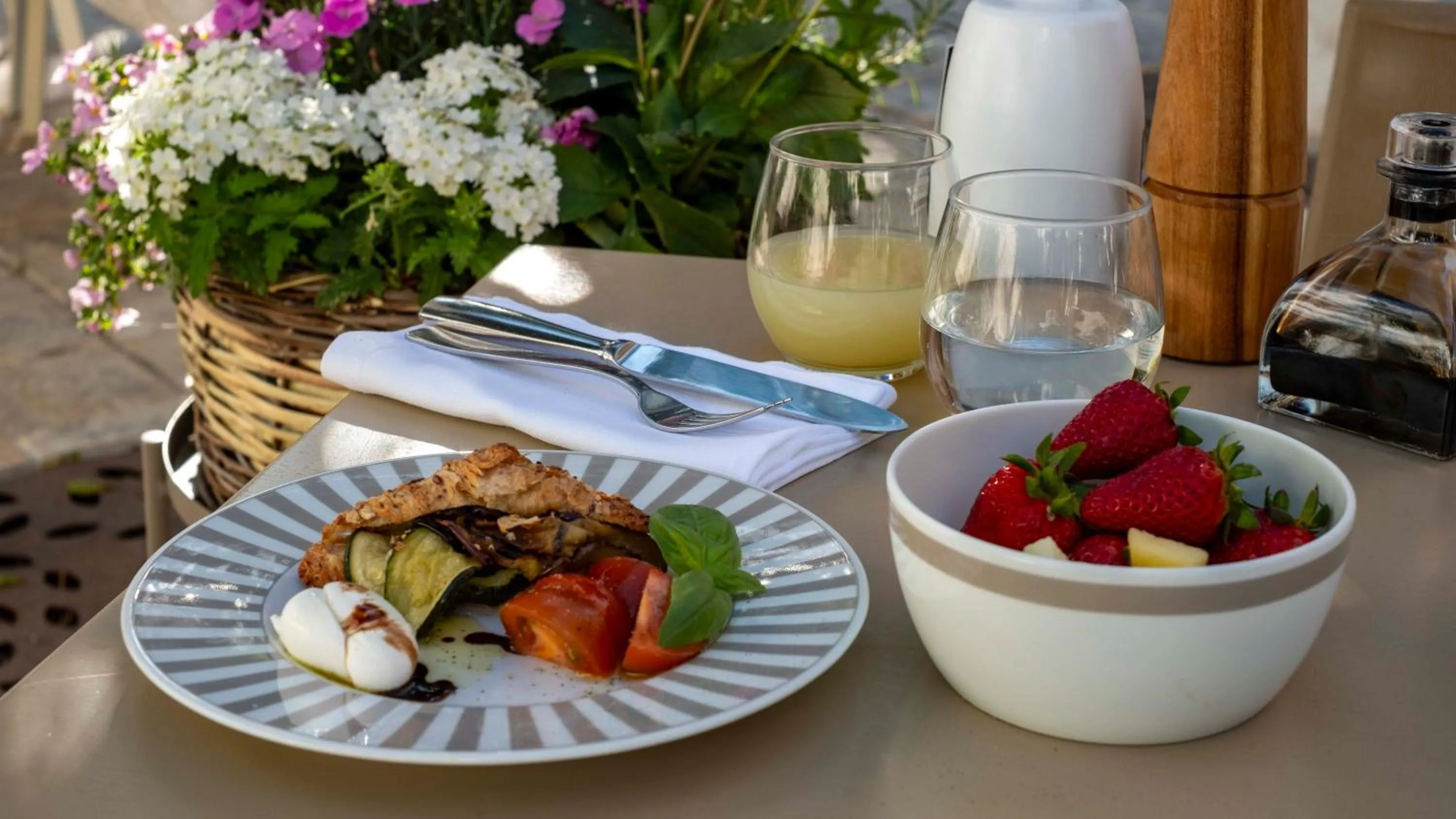 Breakfast in La Sommità Relais & Chateaux