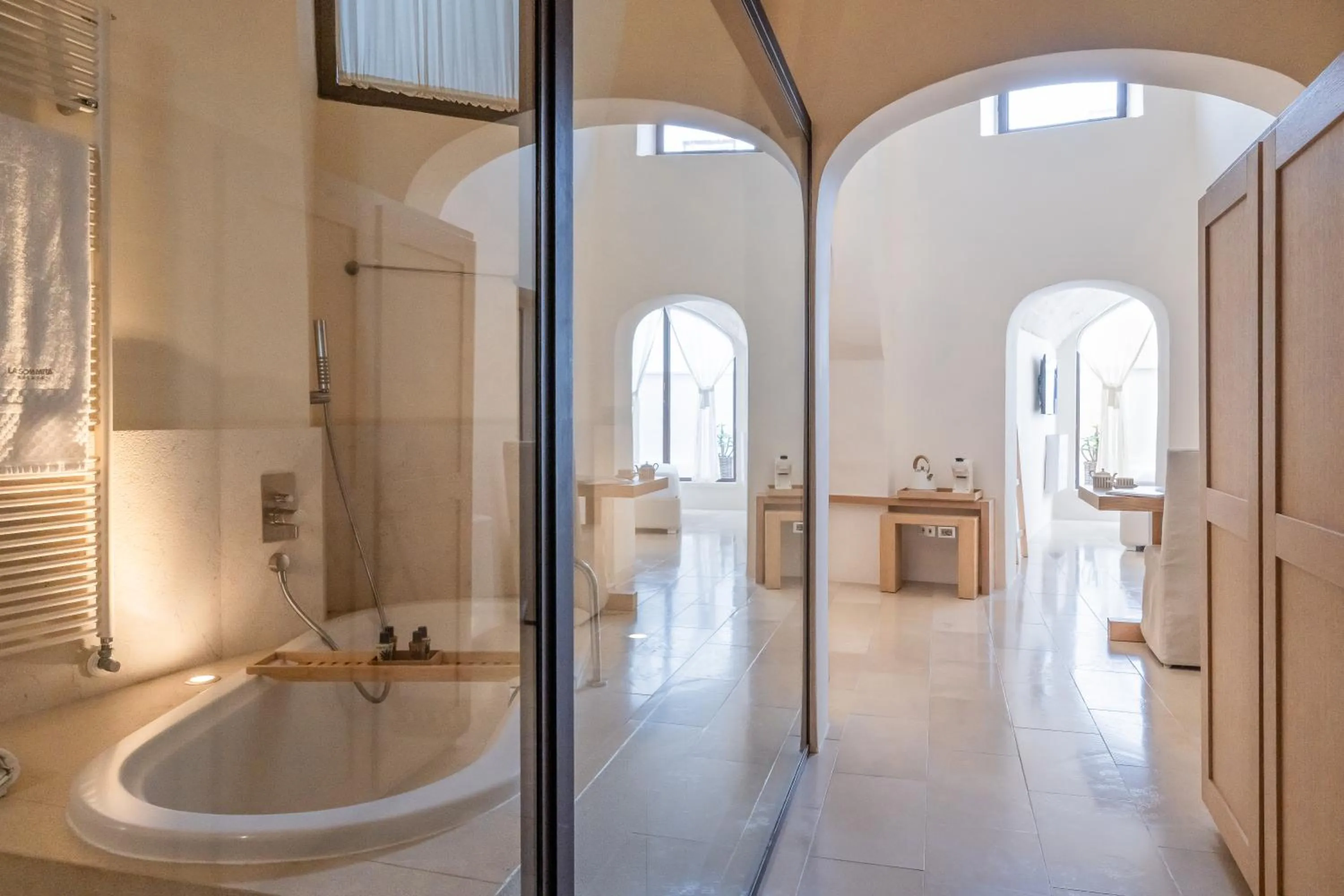 Bathroom in La Sommità Relais & Chateaux