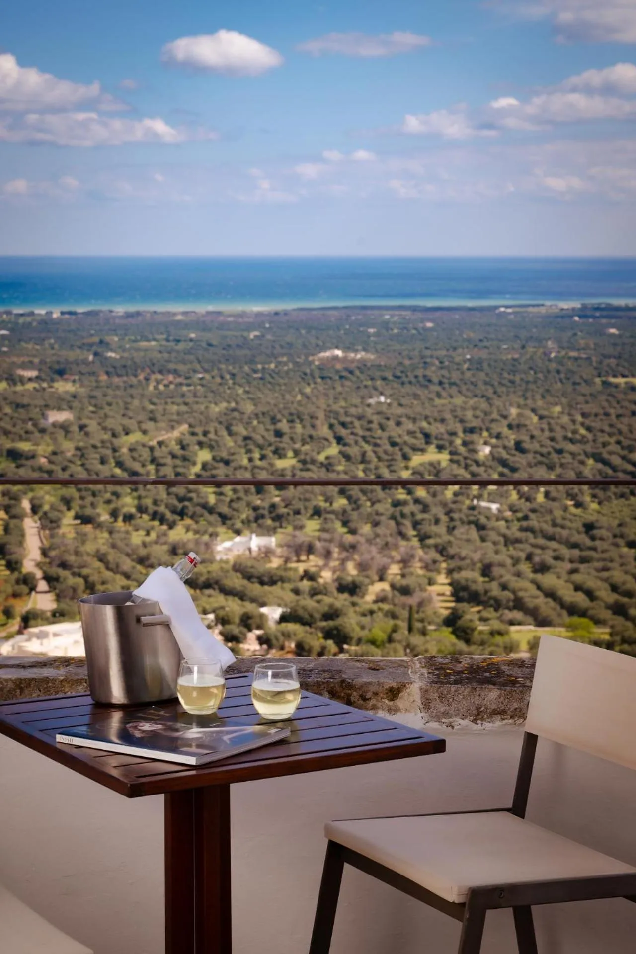 Balcony/Terrace in La Sommità Relais & Chateaux