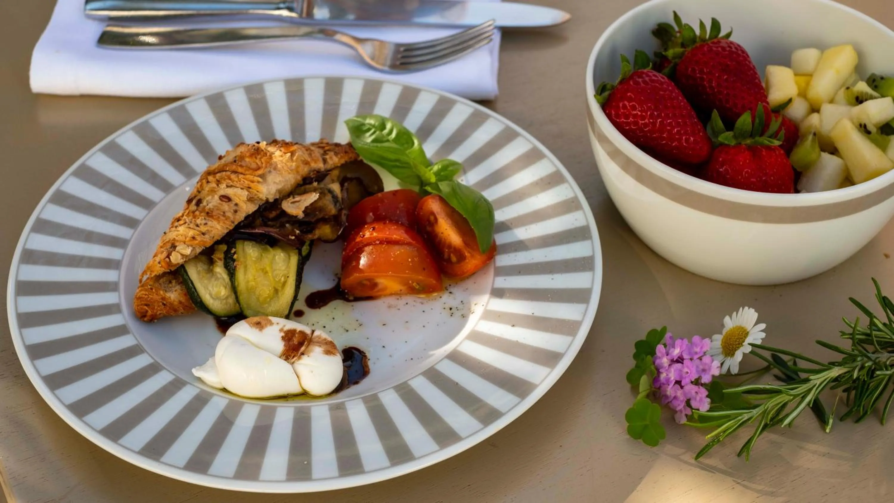 Breakfast in La Sommità Relais & Chateaux