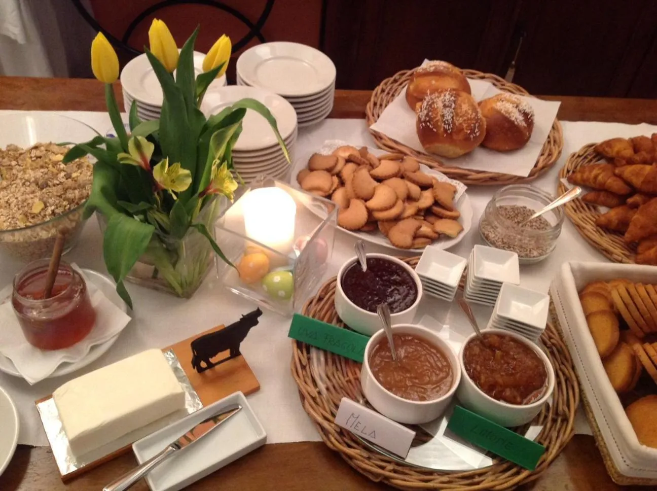 Food and drinks in Hotel Miralago