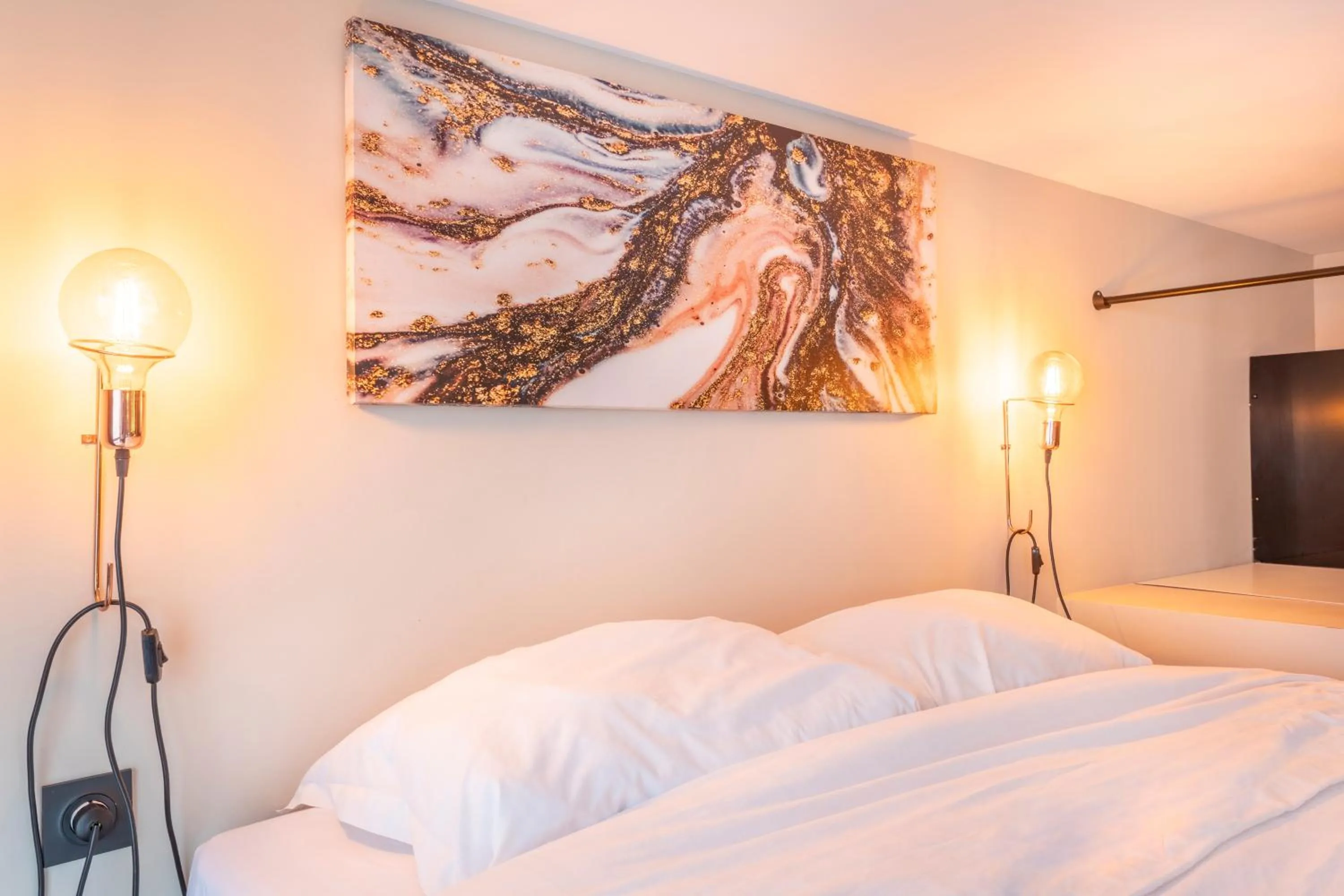 TV and multimedia, Bed in ADIRA Résid'Marseille Vieux-port 2 étoiles