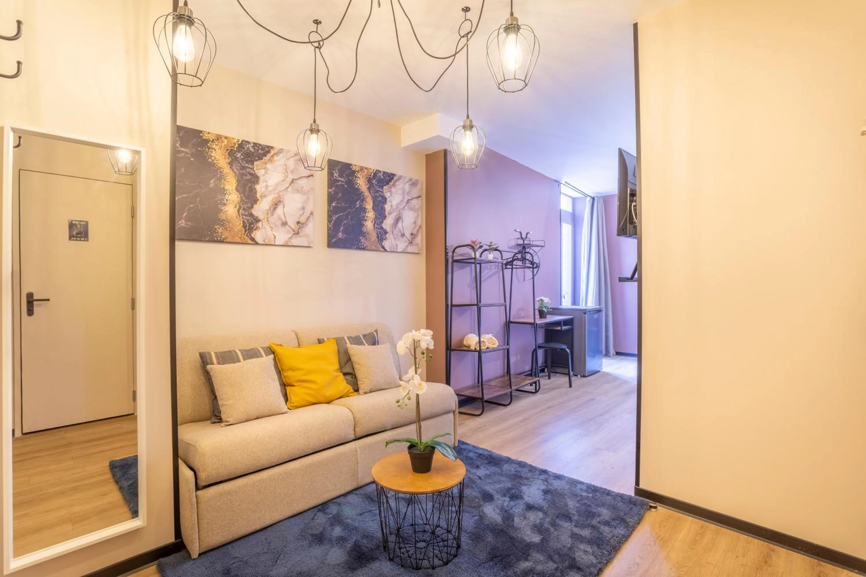 Living room in ADIRA Résid'Marseille Vieux-port 2 étoiles