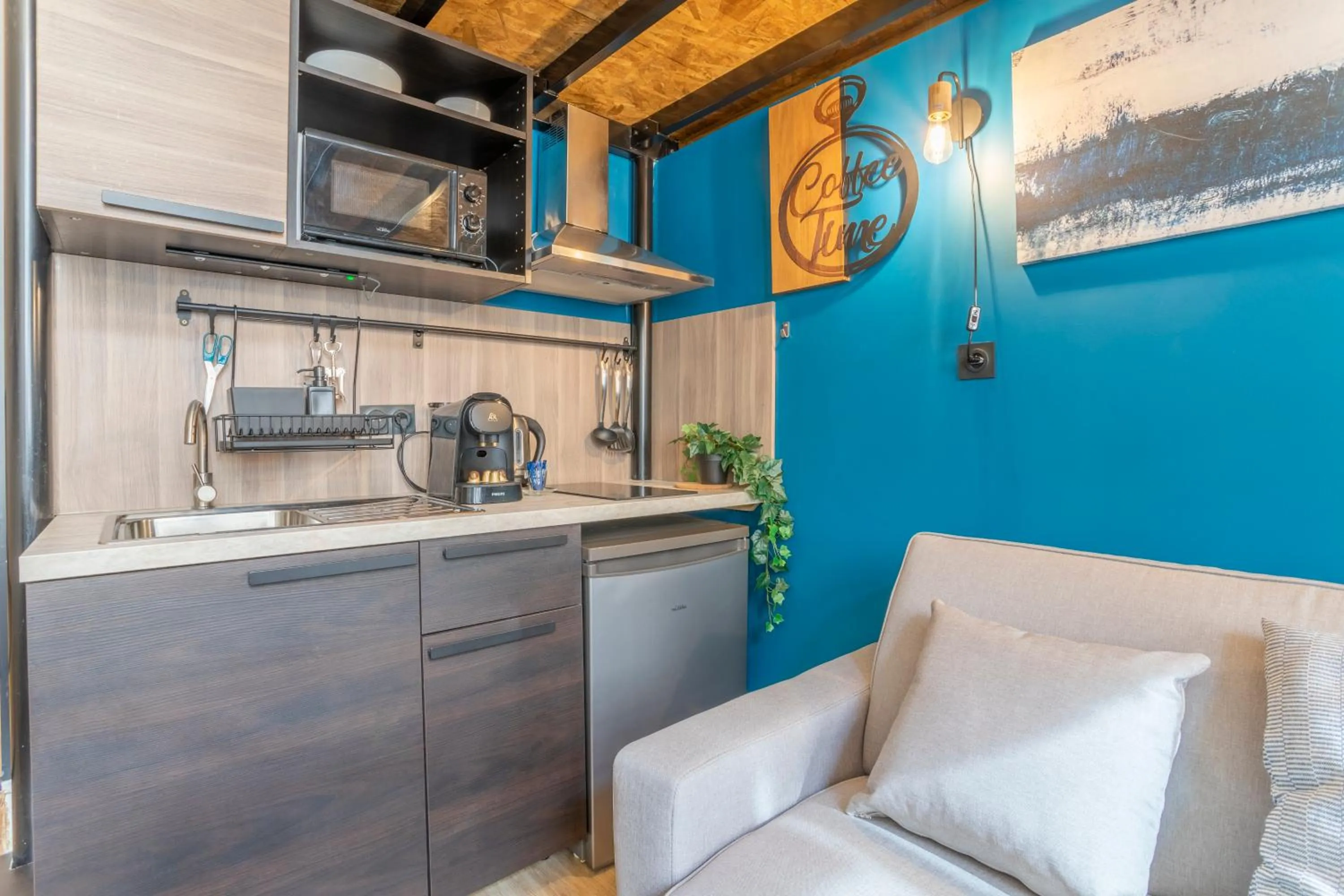 Living room in ADIRA Résid'Marseille Vieux-port 2 étoiles