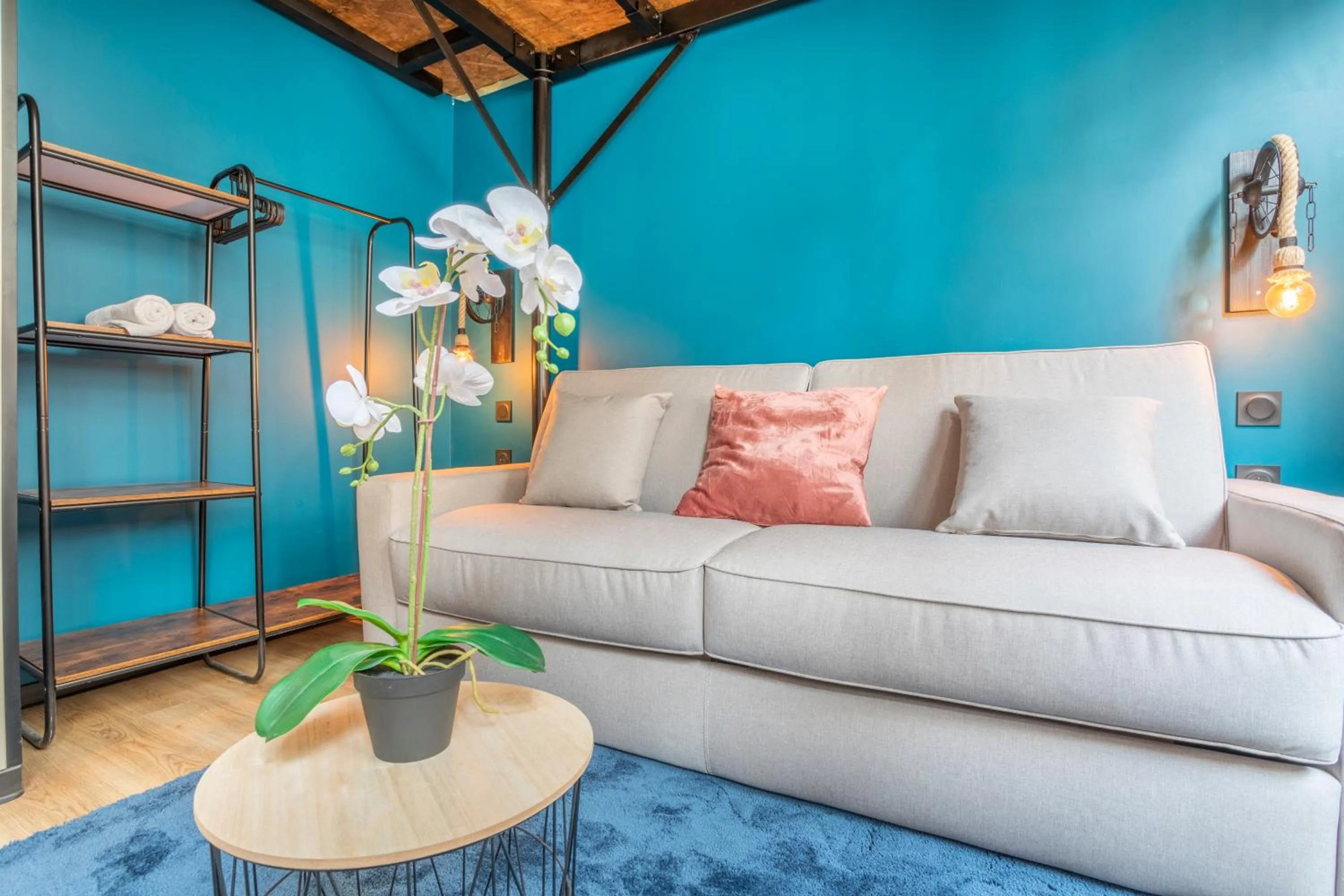 Living room in ADIRA Résid'Marseille Vieux-port 2 étoiles