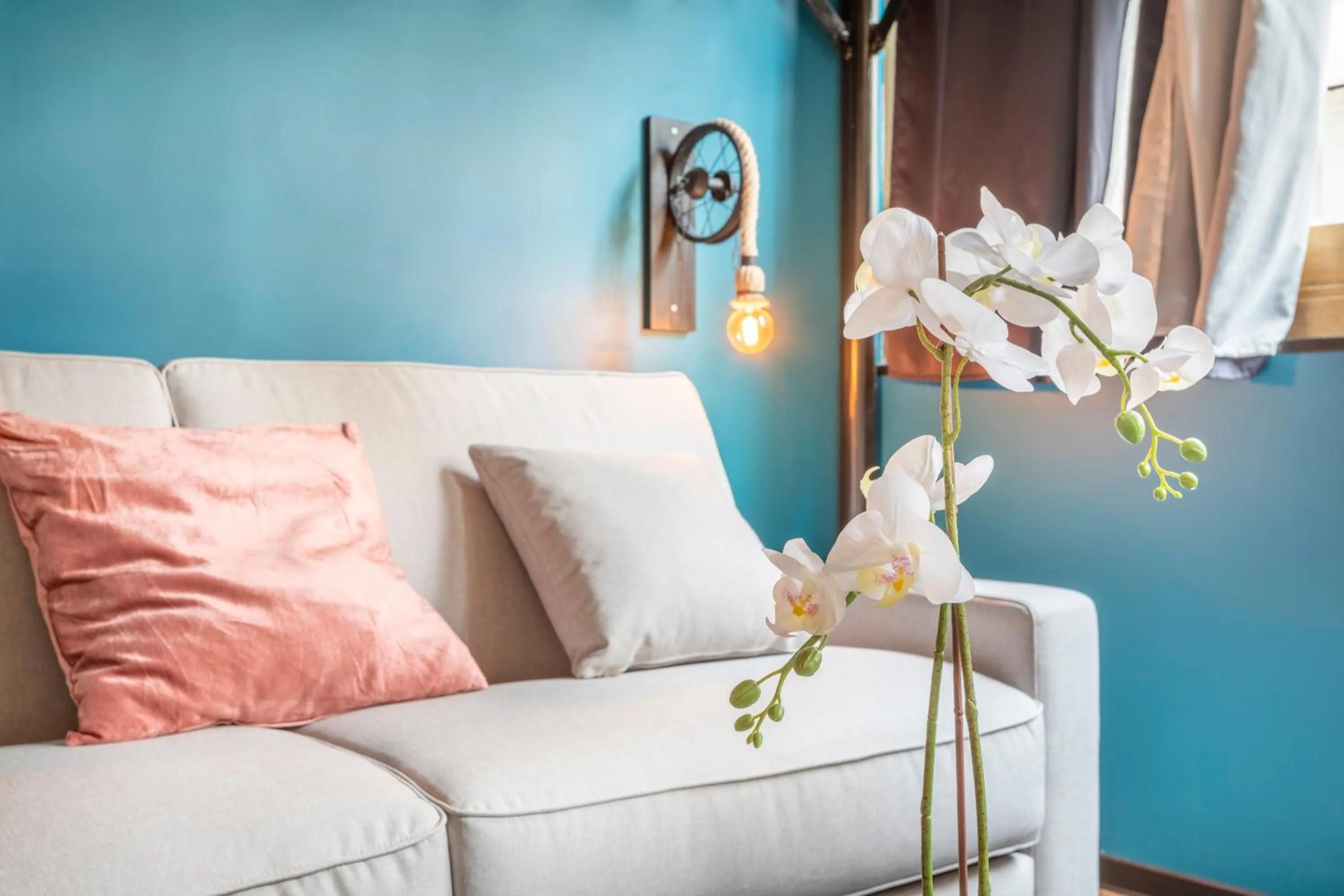 Living room in ADIRA Résid'Marseille Vieux-port 2 étoiles