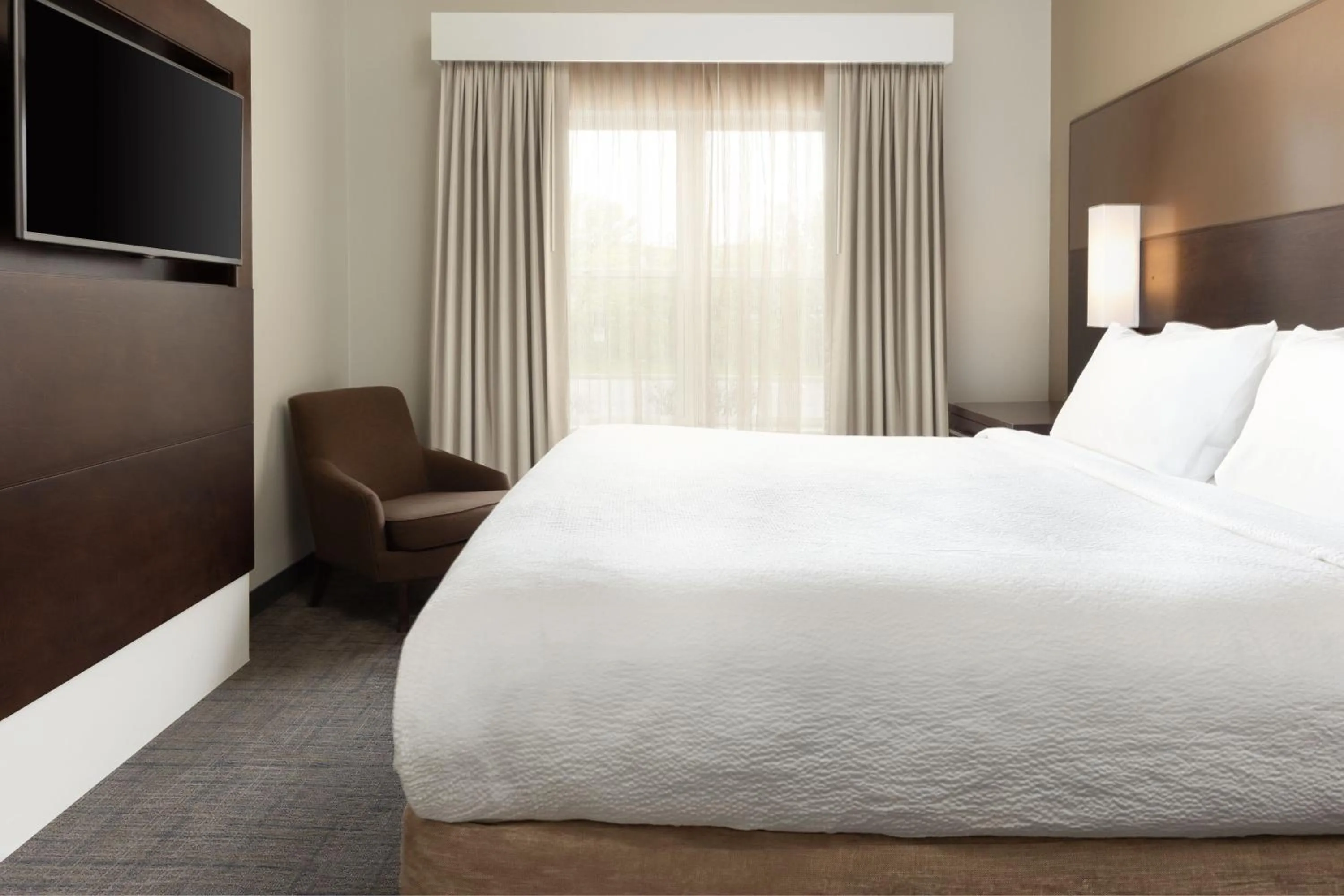 Bedroom, Bed in Residence Inn by Marriott Columbus Polaris
